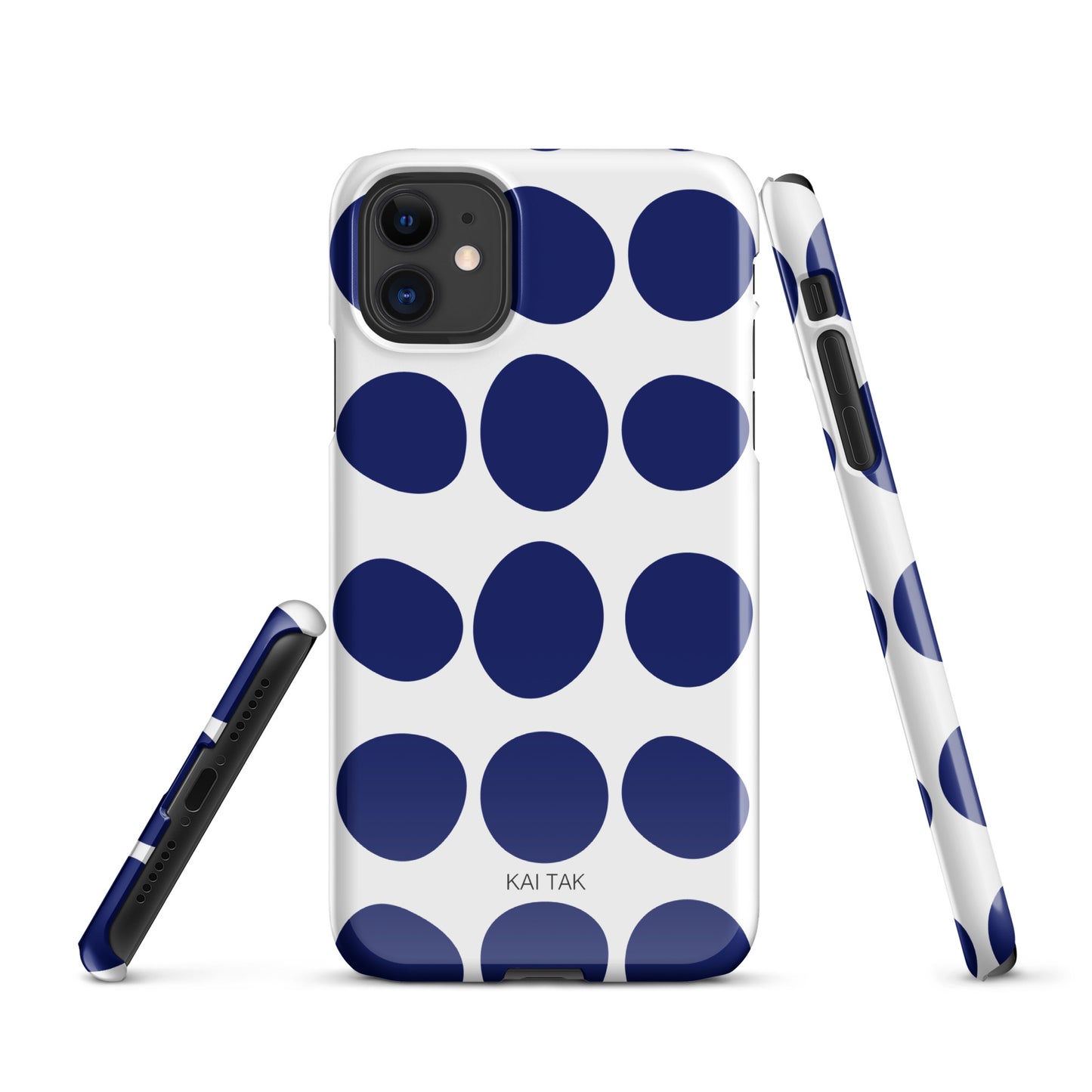 Snapcase iPhone®-Hülle Big Blue Dots