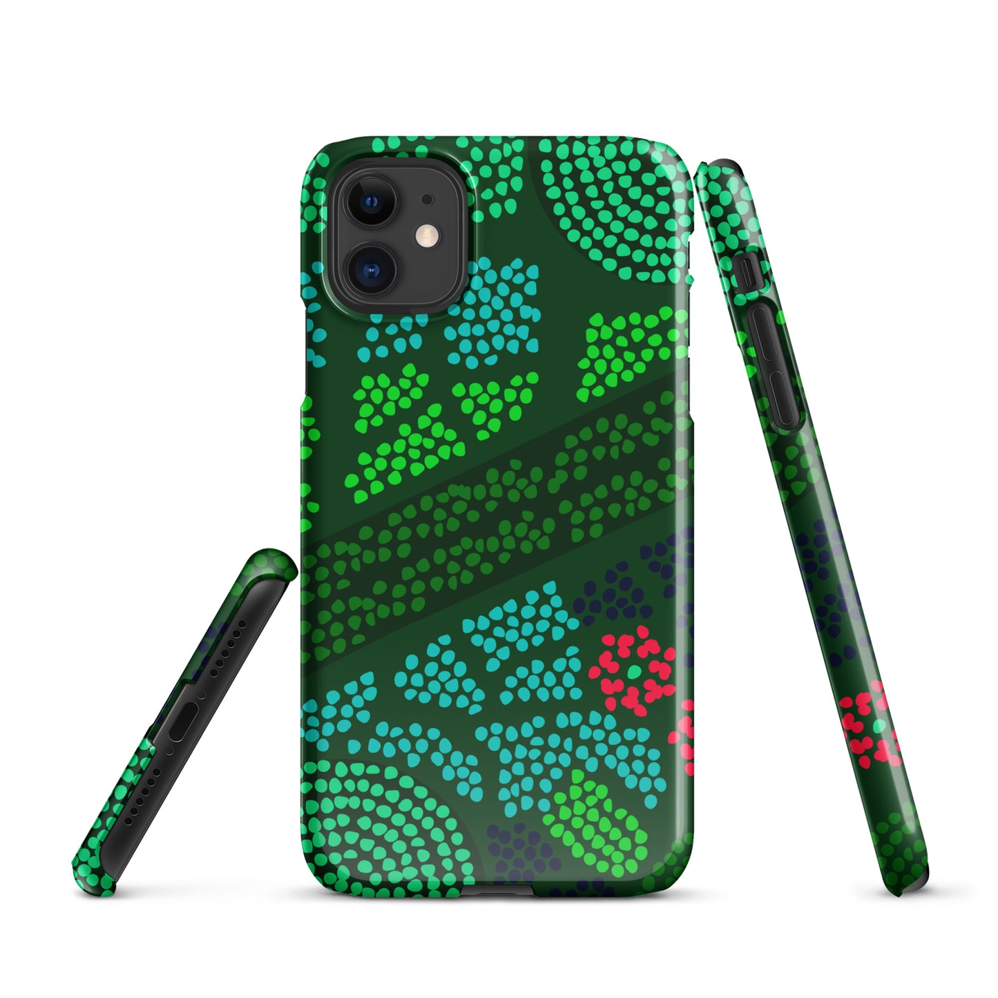 Snapcase iPhone®-Hülle Green Dots