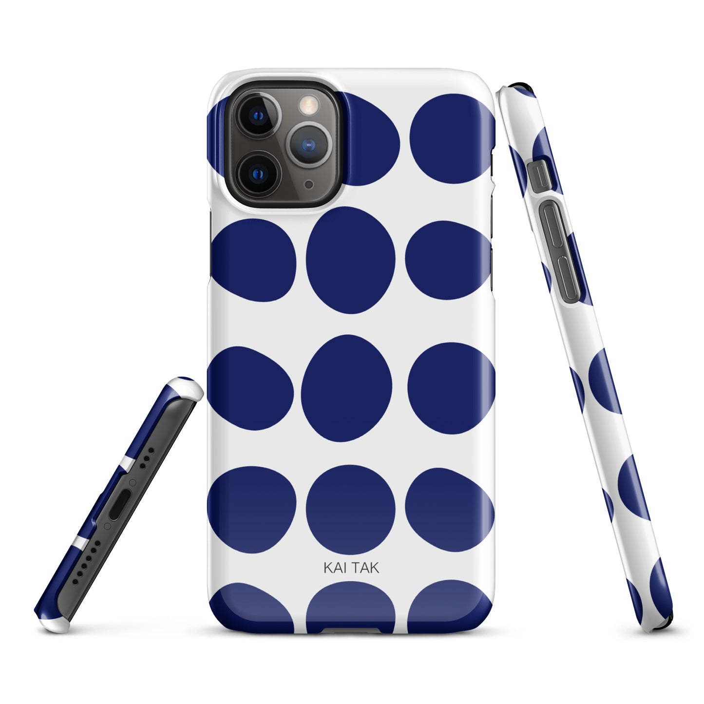 Snapcase iPhone®-Hülle Big Blue Dots