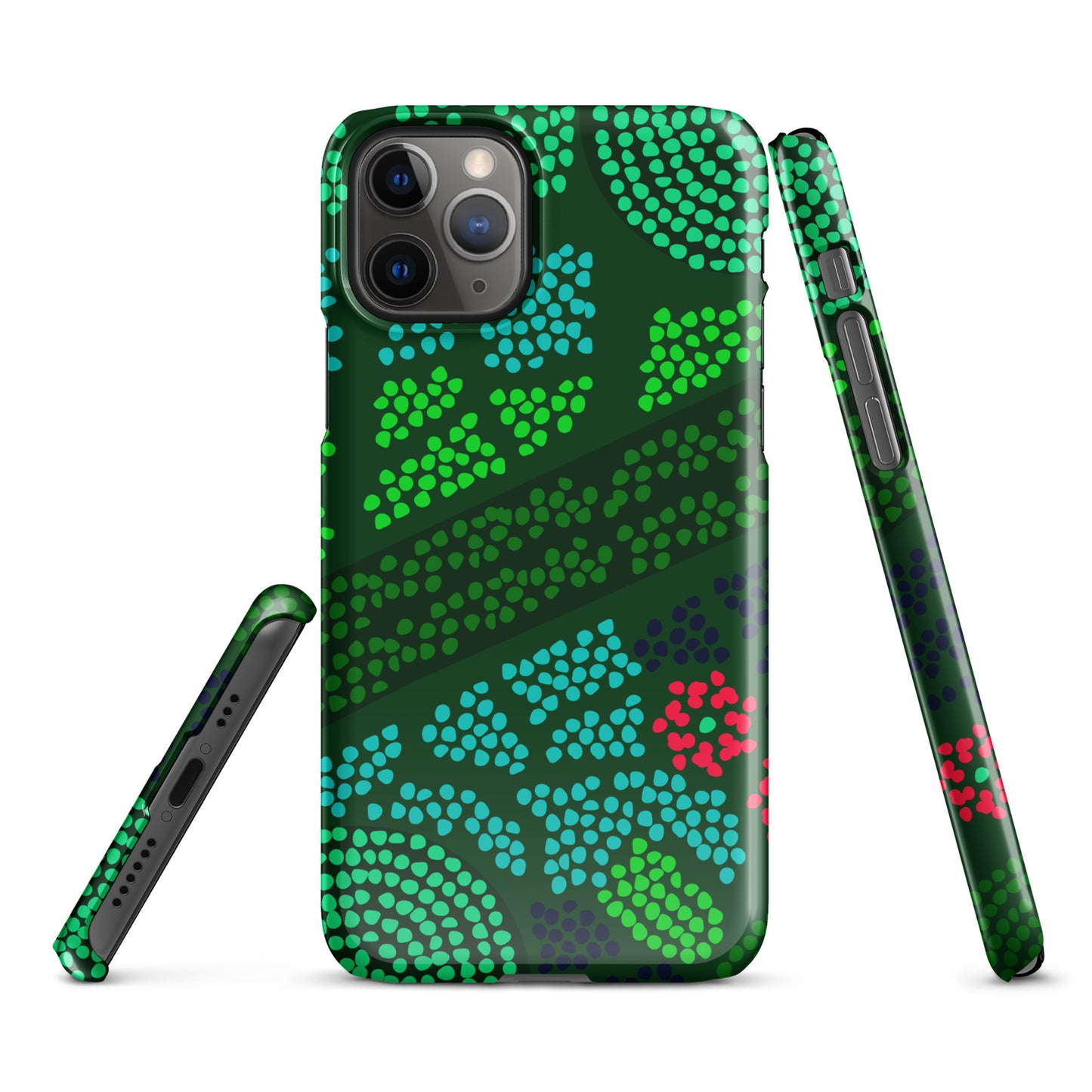 Snapcase iPhone®-Hülle Green Dots