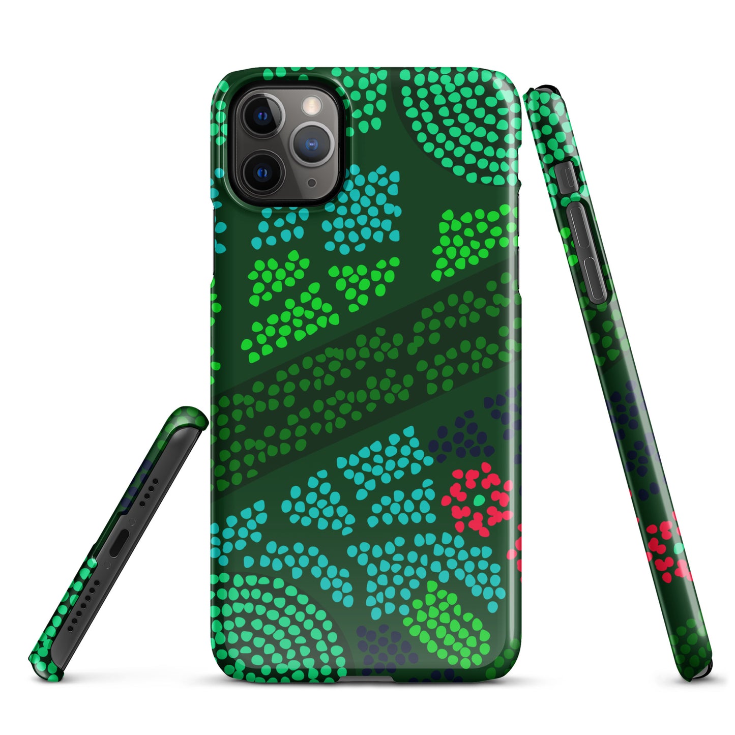 Snapcase iPhone®-Hülle Green Dots