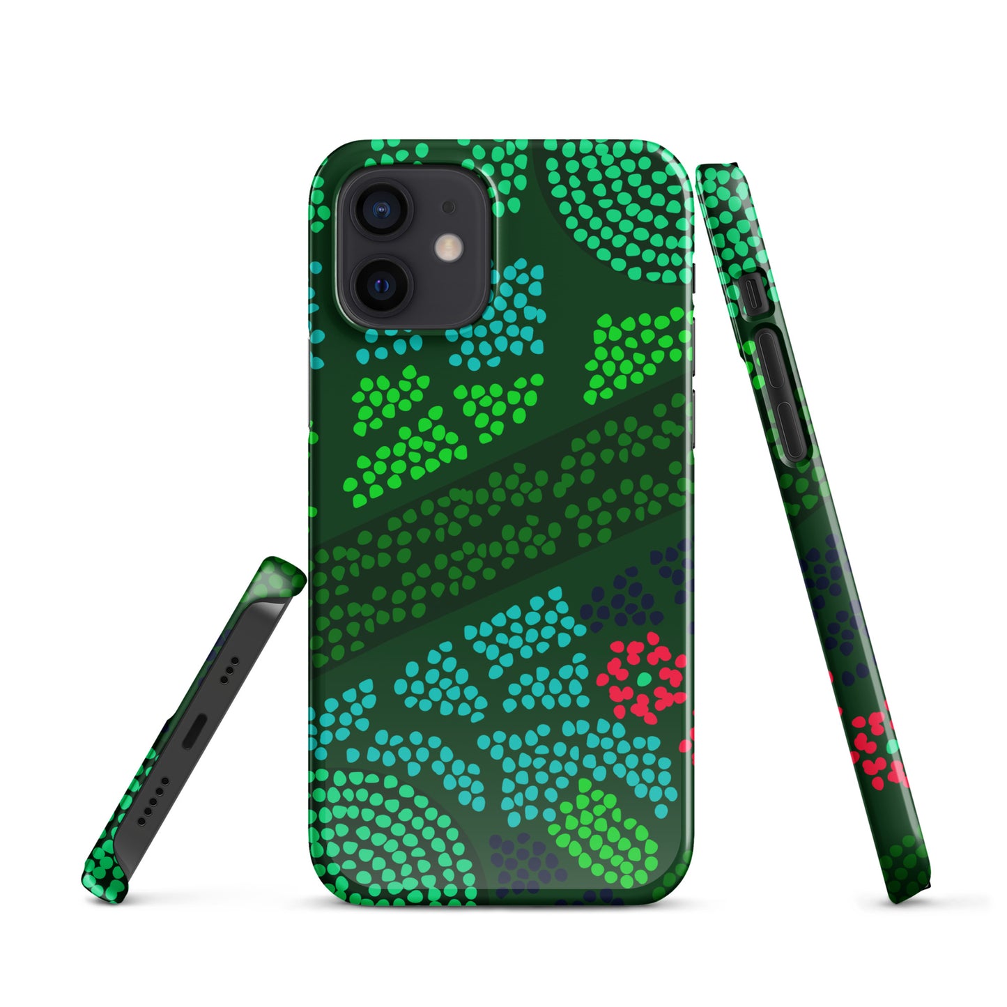 Snapcase iPhone®-Hülle Green Dots