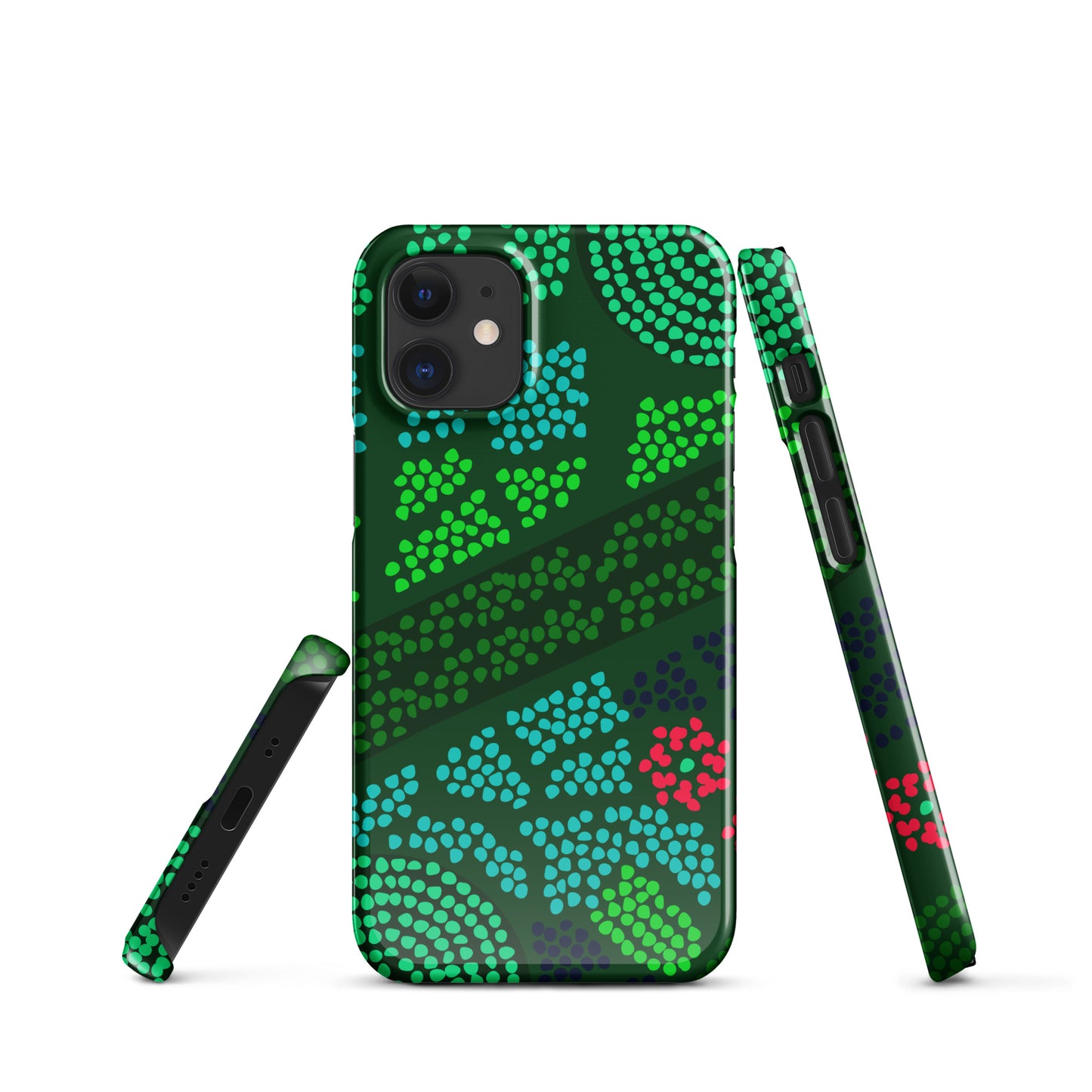 Snapcase iPhone®-Hülle Green Dots