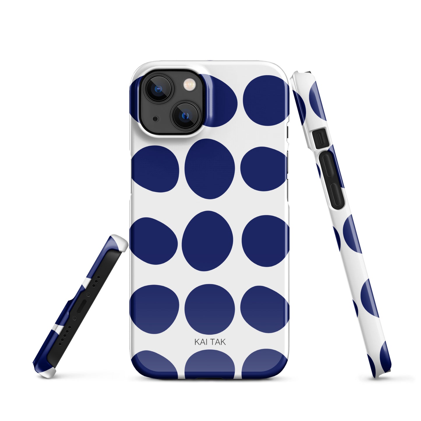 Snapcase iPhone®-Hülle Big Blue Dots