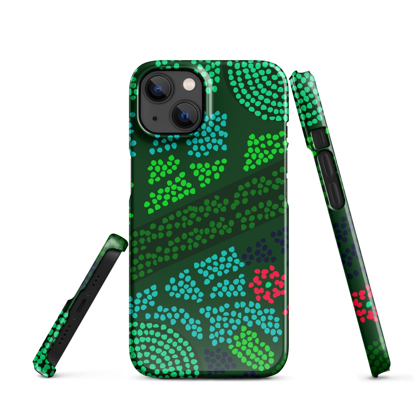 Snapcase iPhone®-Hülle Green Dots