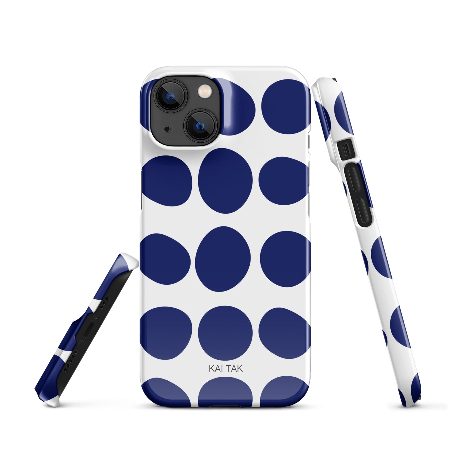 Snapcase iPhone®-Hülle Big Blue Dots