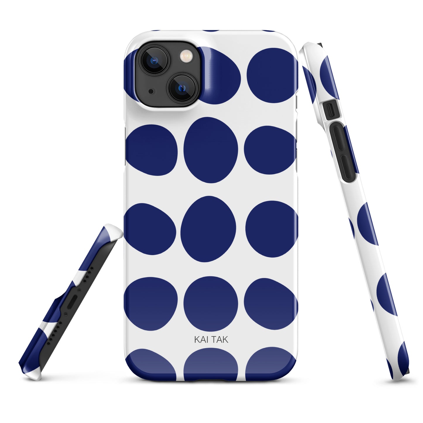 Snapcase iPhone®-Hülle Big Blue Dots