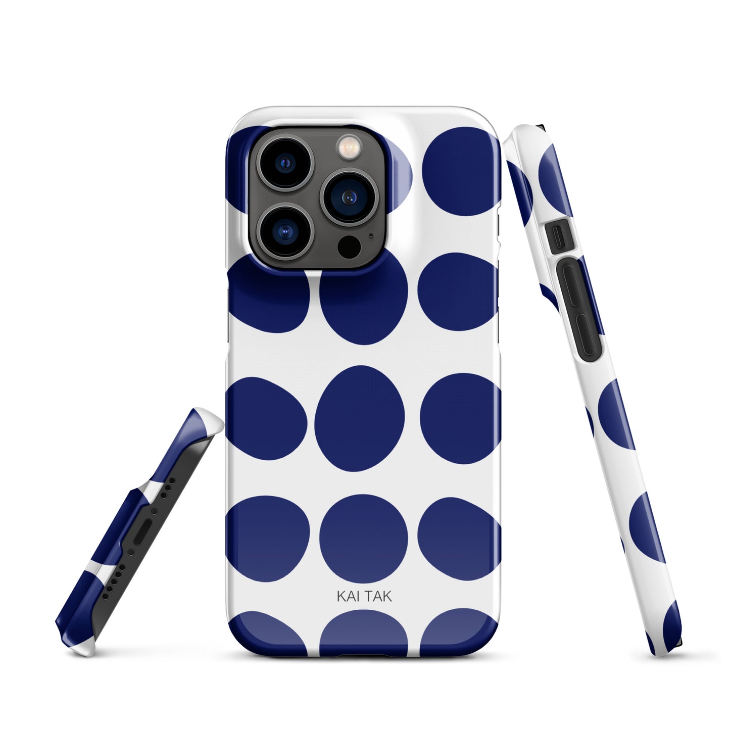 Snapcase iPhone®-Hülle Big Blue Dots