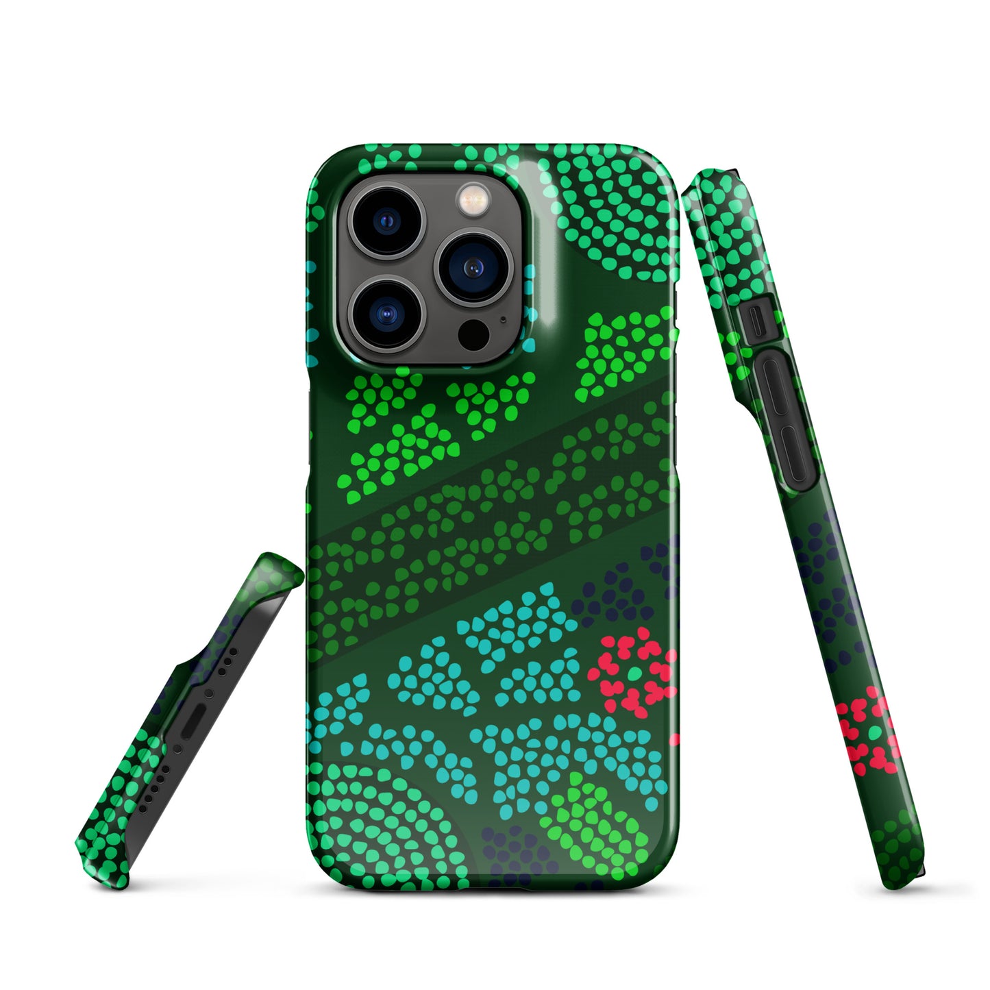 Snapcase iPhone®-Hülle Green Dots