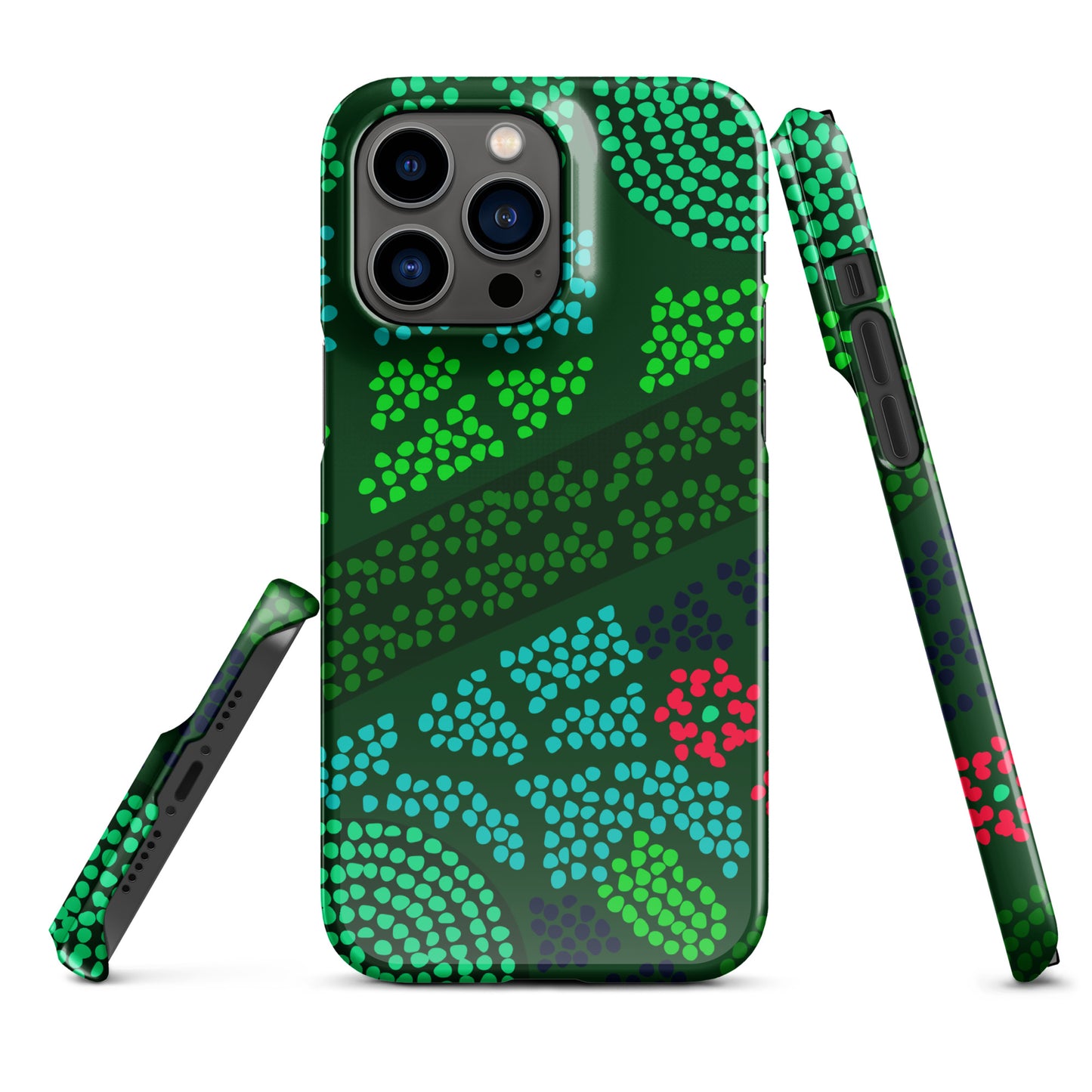 Snapcase iPhone®-Hülle Green Dots