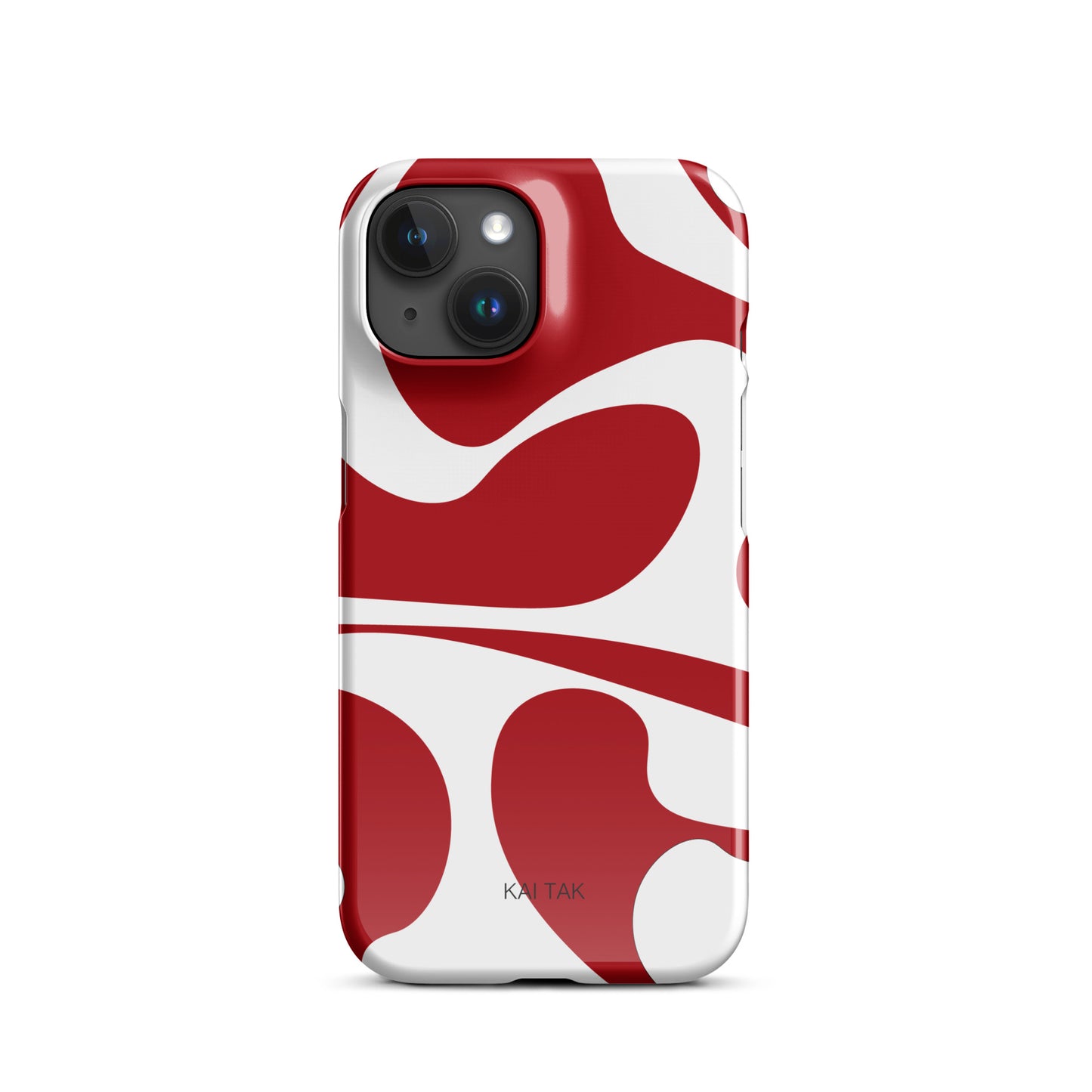 Snapcase iPhone® Dark Red Waves