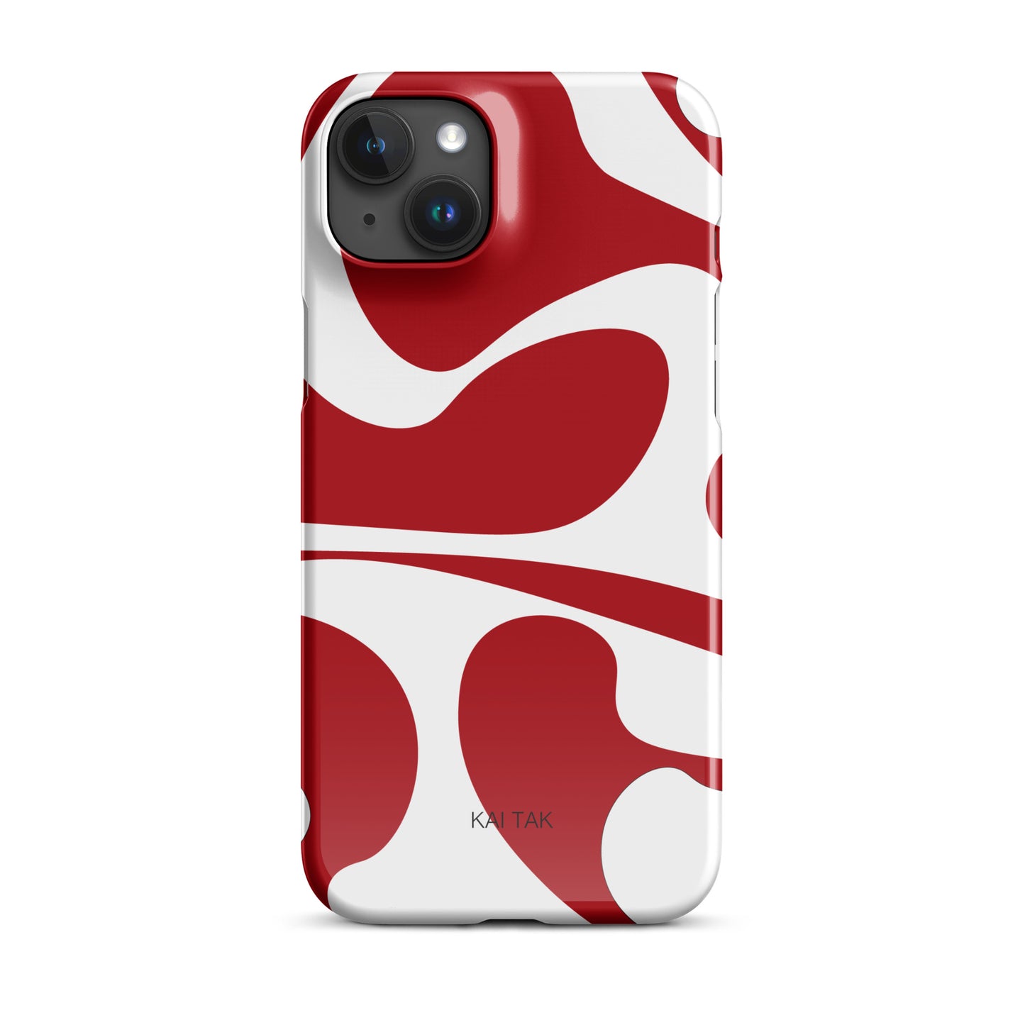 Snapcase iPhone® Dark Red Waves