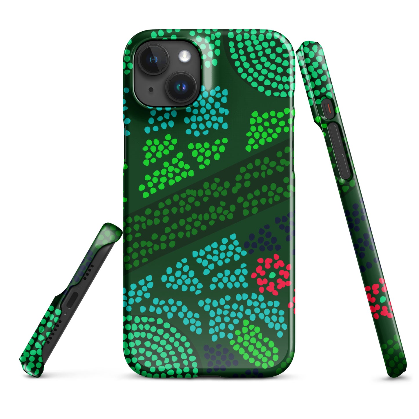 Snapcase iPhone®-Hülle Green Dots