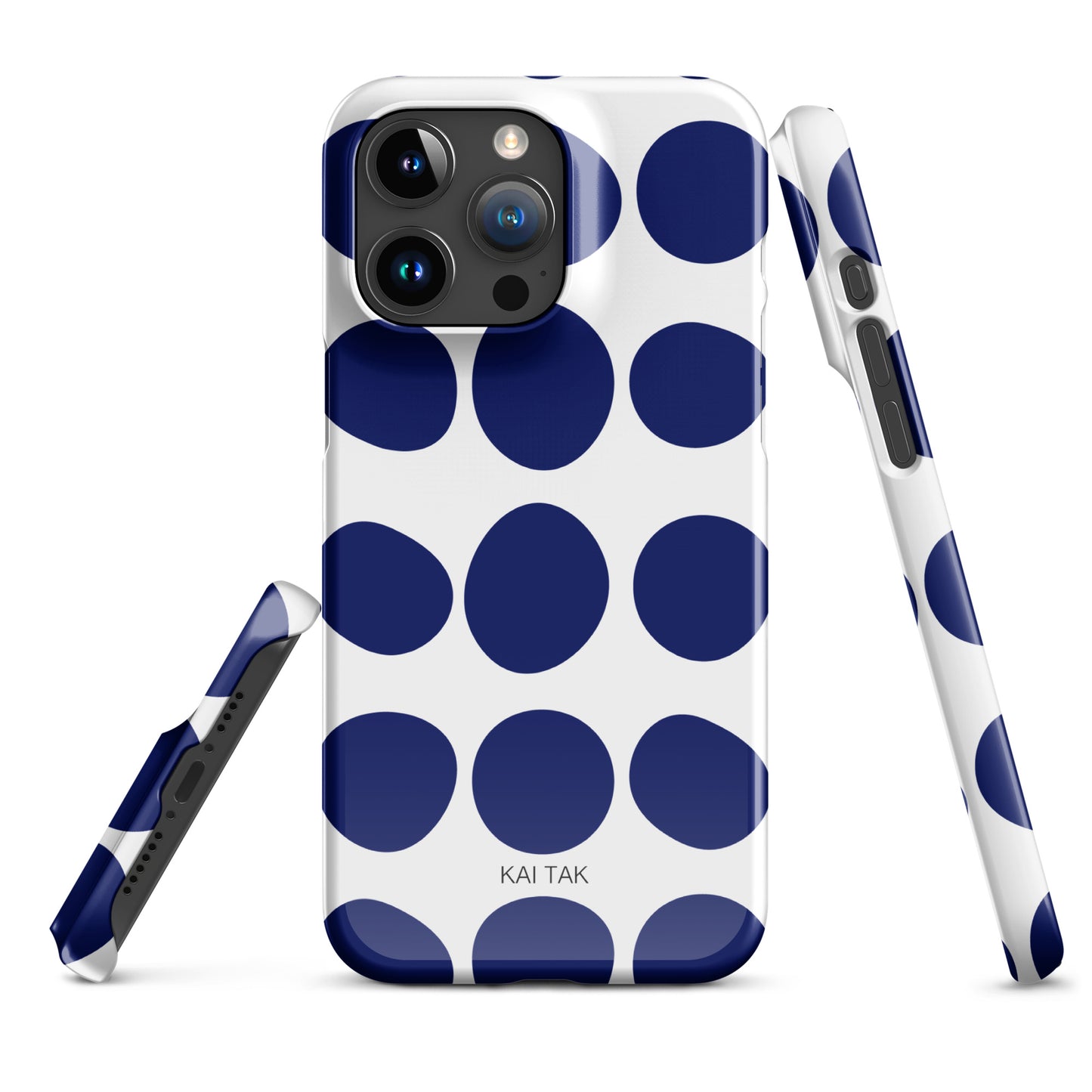 Snapcase iPhone®-Hülle Big Blue Dots