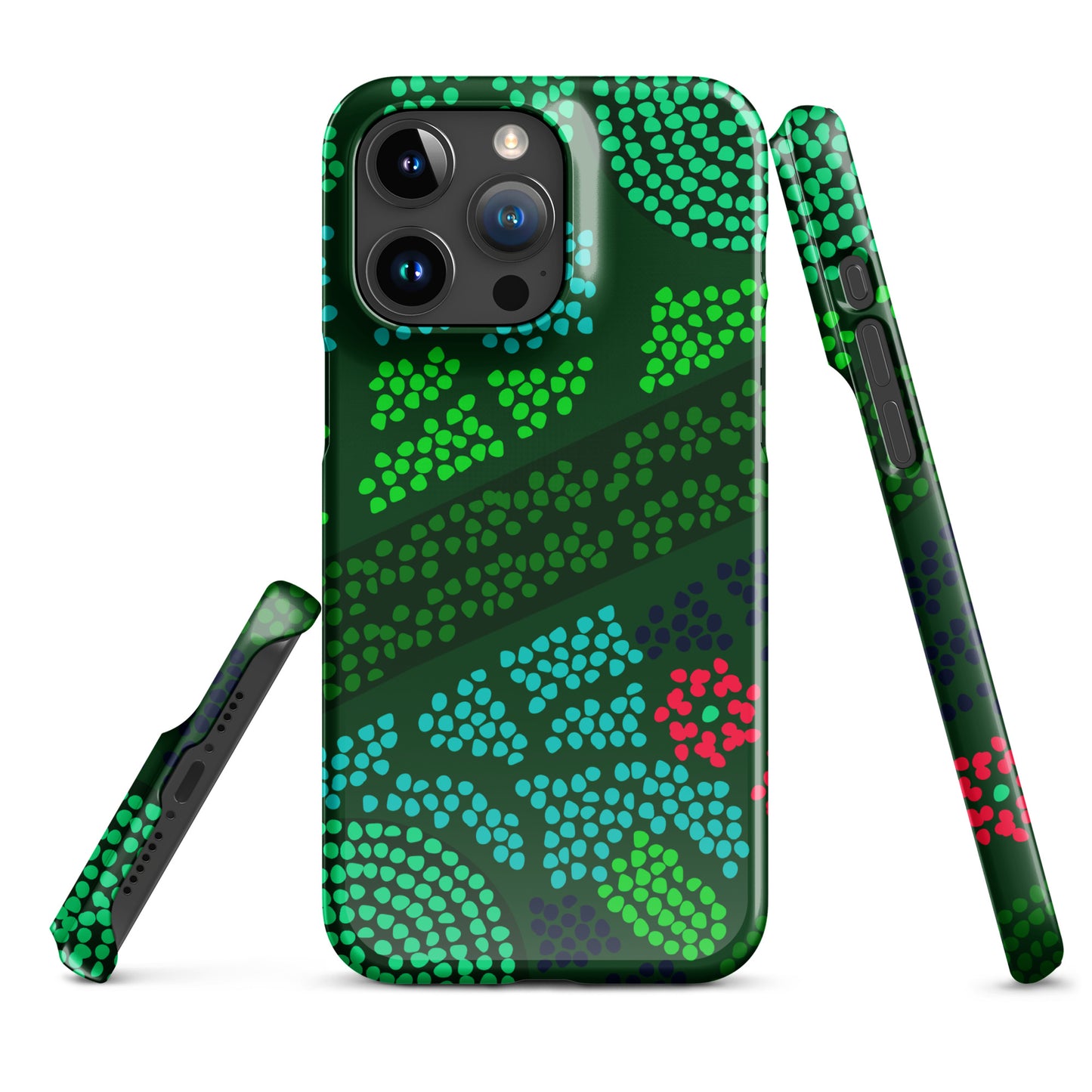 Snapcase iPhone®-Hülle Green Dots