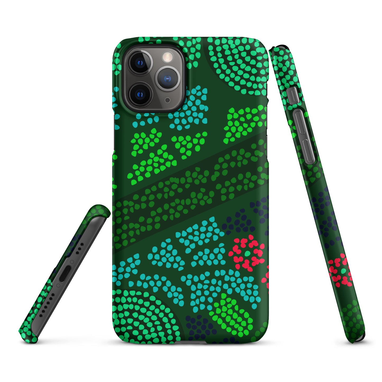 Snapcase iPhone®-Hülle Green Dots