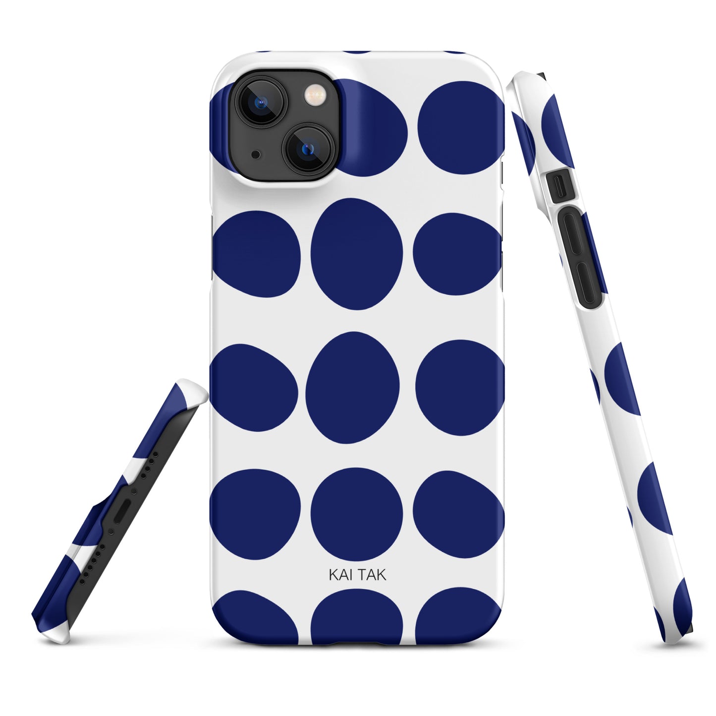 Snapcase iPhone®-Hülle Big Blue Dots