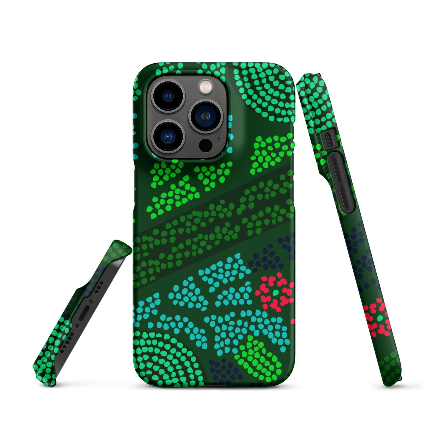 Snapcase iPhone®-Hülle Green Dots