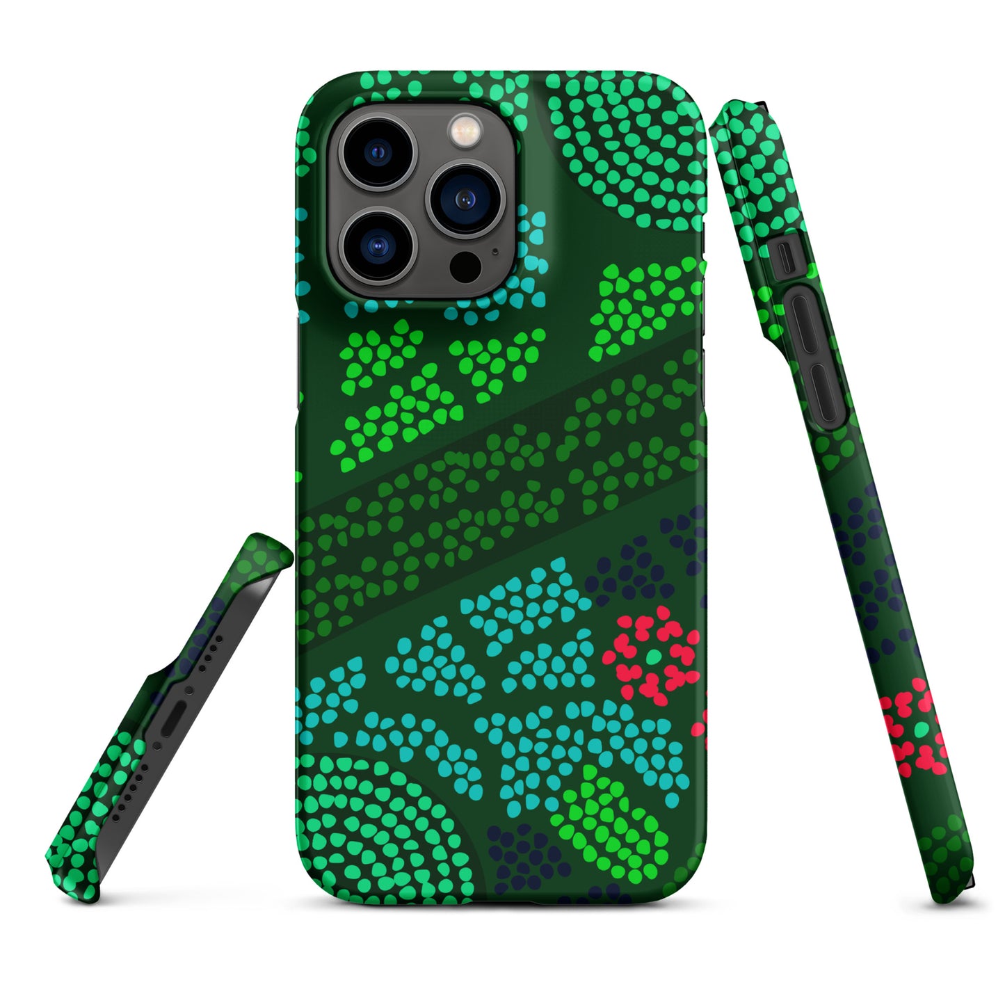 Snapcase iPhone®-Hülle Green Dots