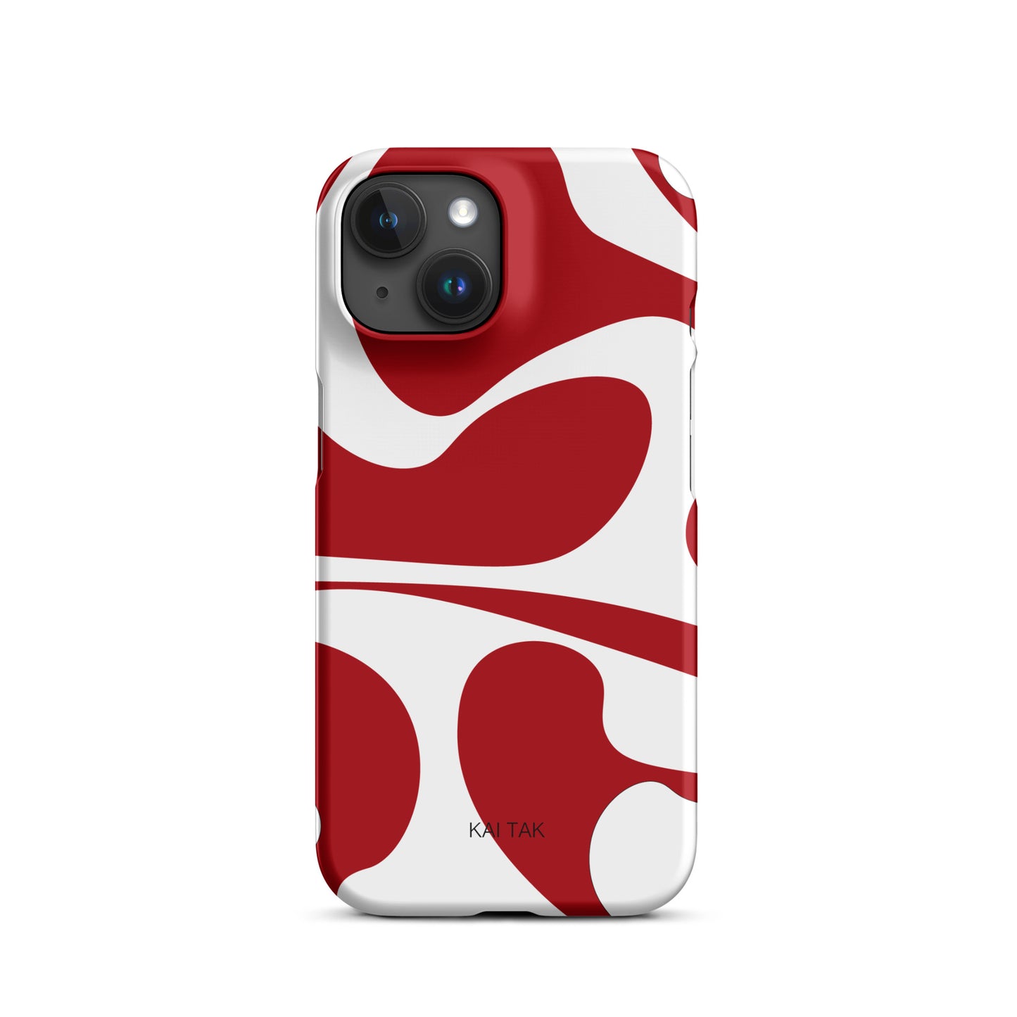 Snapcase iPhone® Dark Red Waves