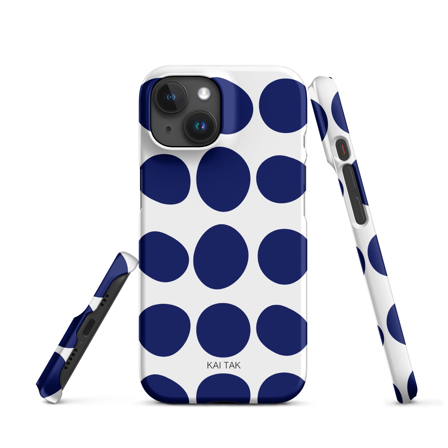 Snapcase iPhone®-Hülle Big Blue Dots