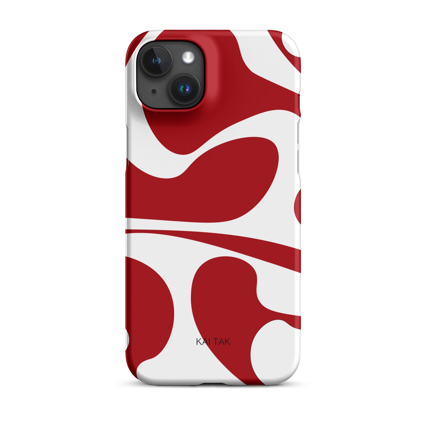 Snapcase iPhone® Dark Red Waves