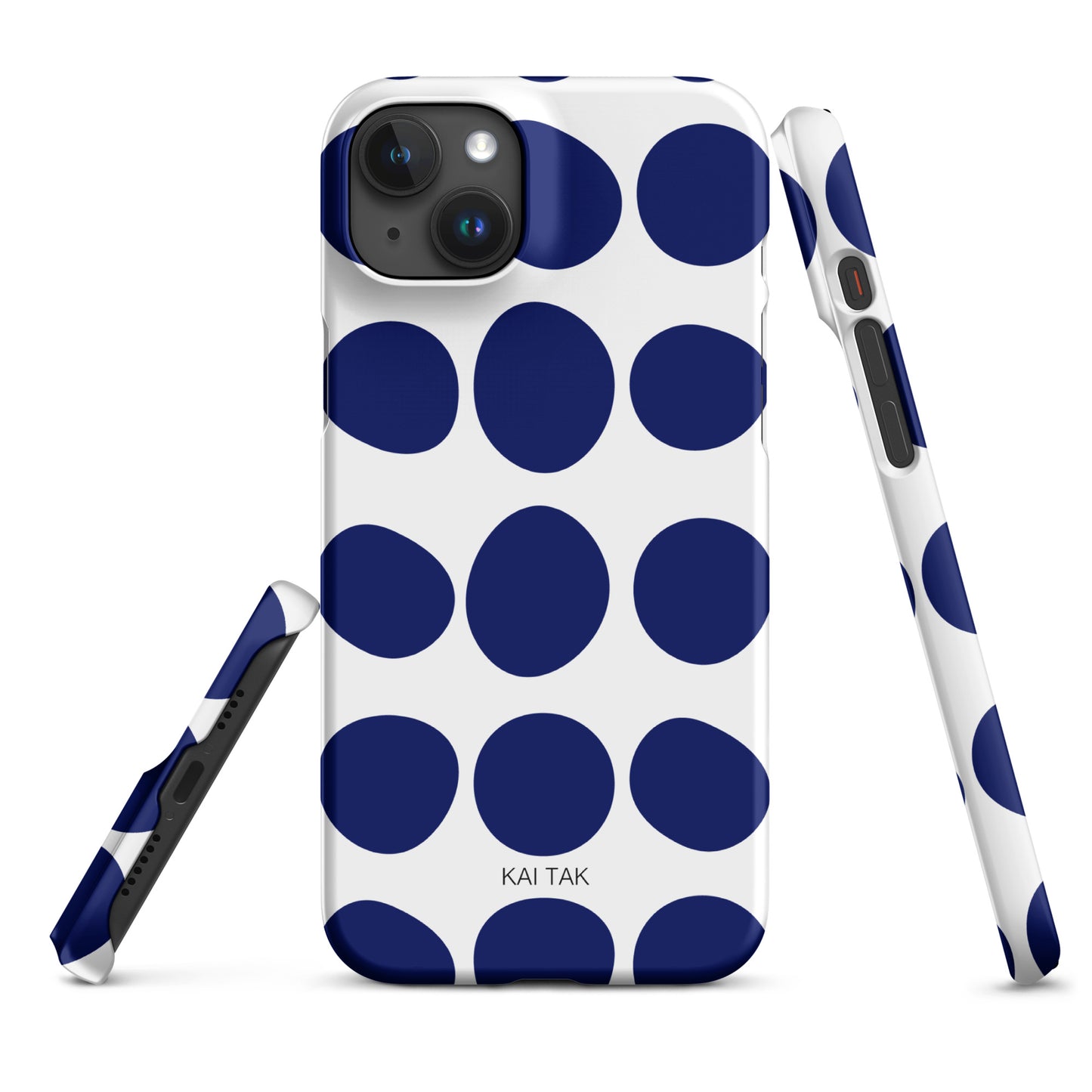 Snapcase iPhone®-Hülle Big Blue Dots