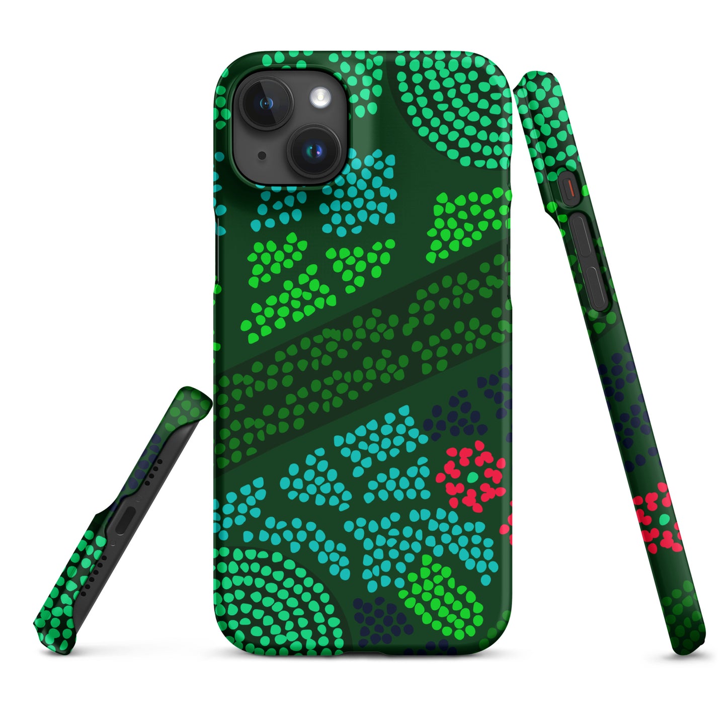 Snapcase iPhone®-Hülle Green Dots