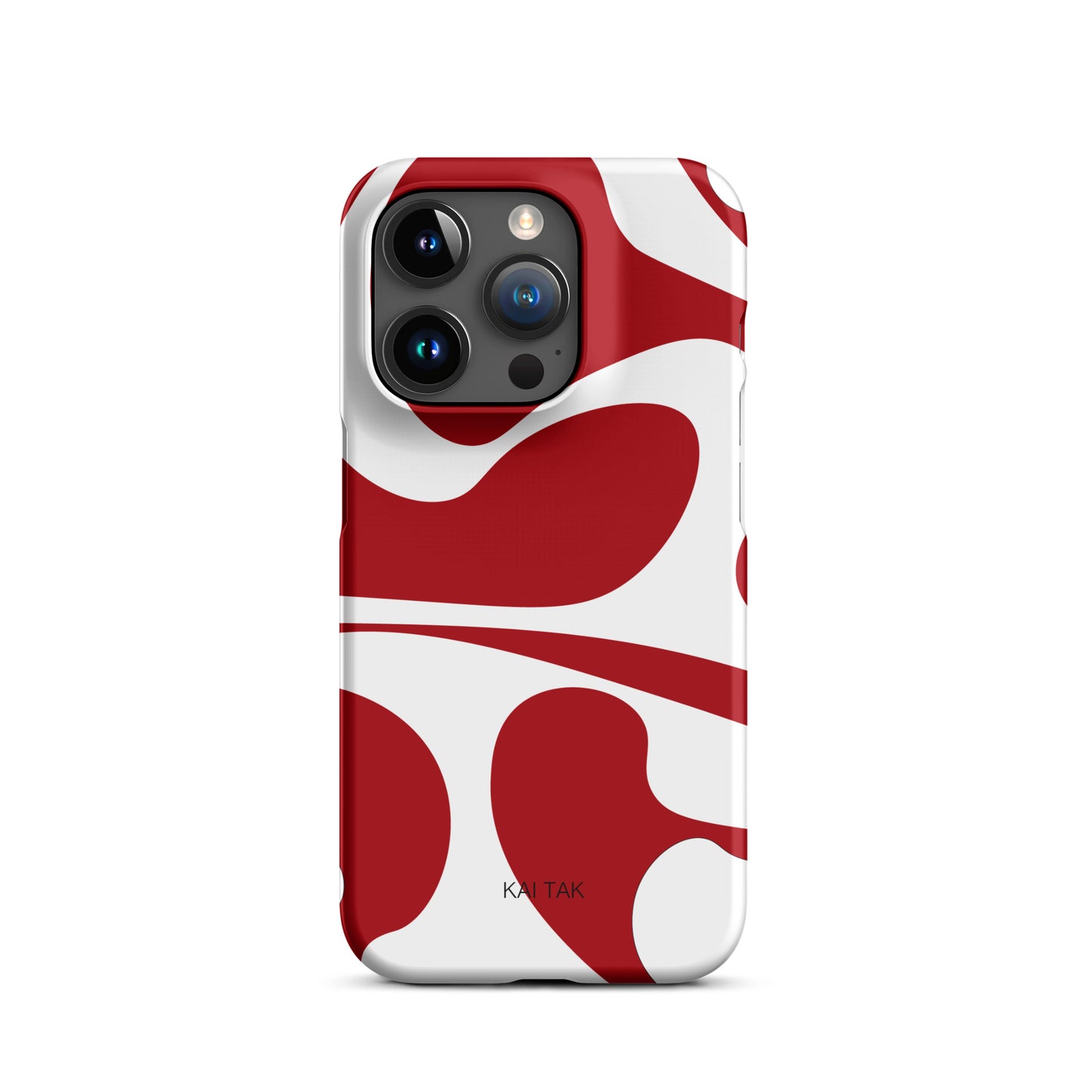 Snapcase iPhone® Dark Red Waves