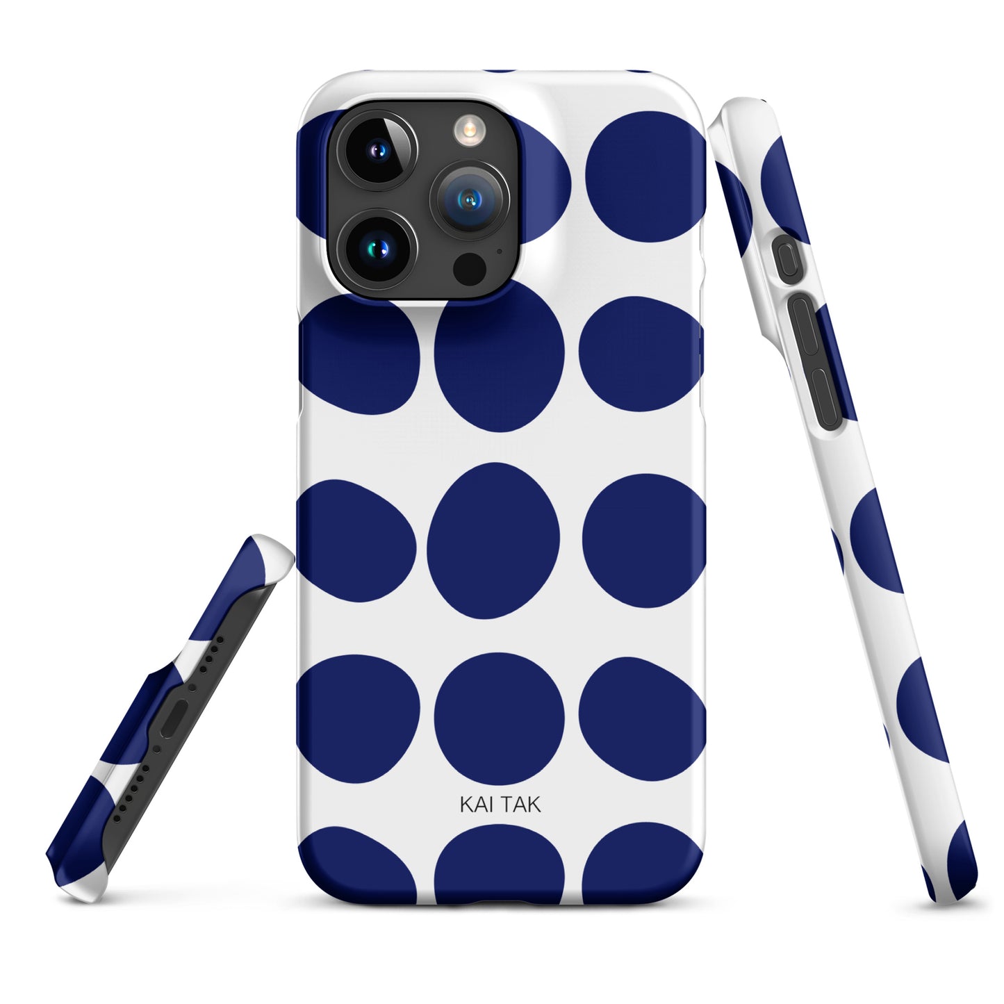 Snapcase iPhone®-Hülle Big Blue Dots