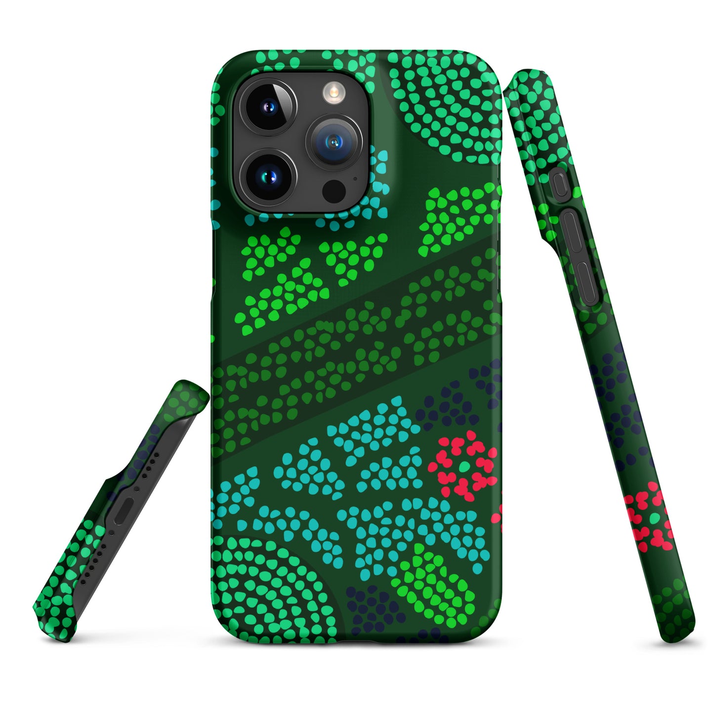 Snapcase iPhone®-Hülle Green Dots