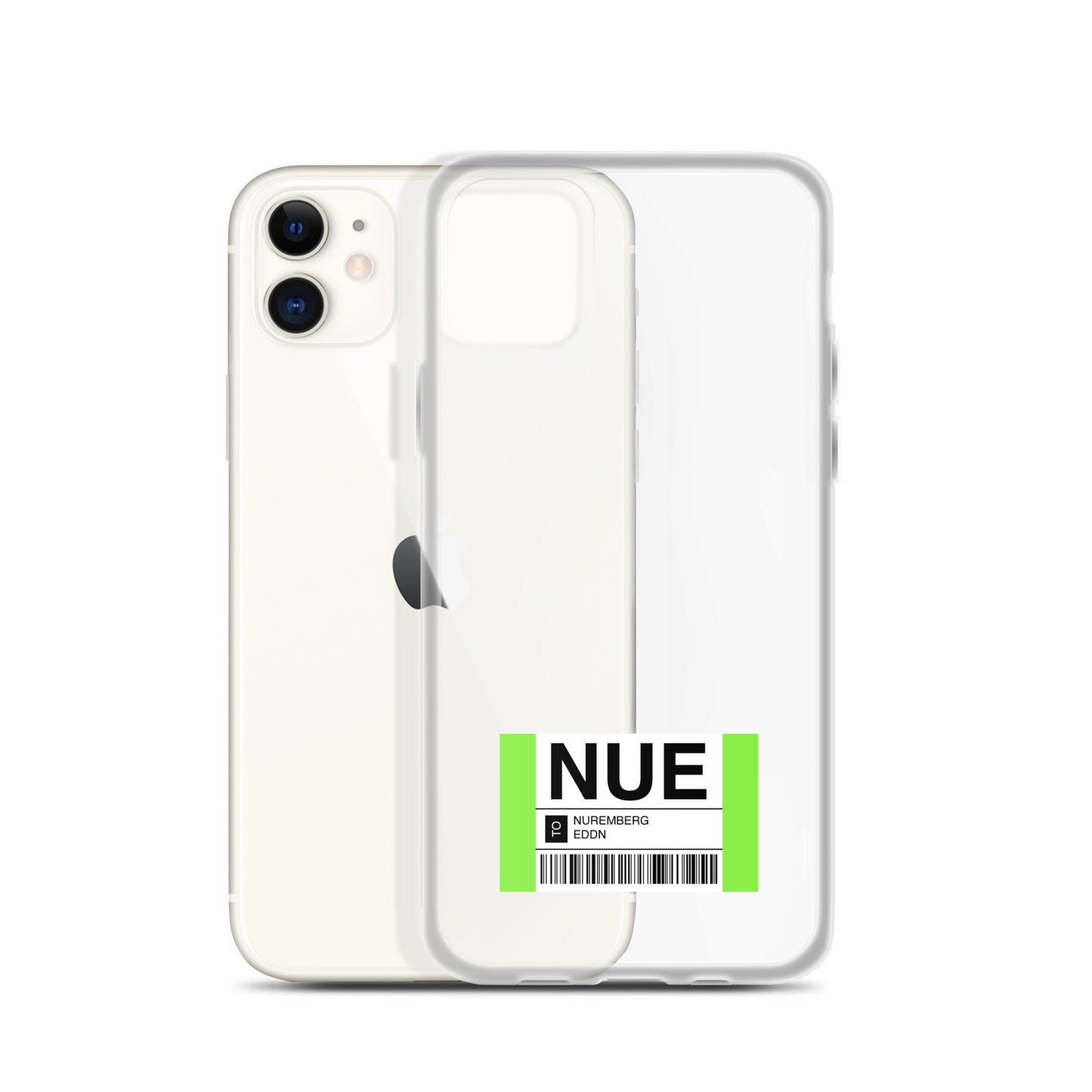 iPhone Case Clear Nuremberg NUE