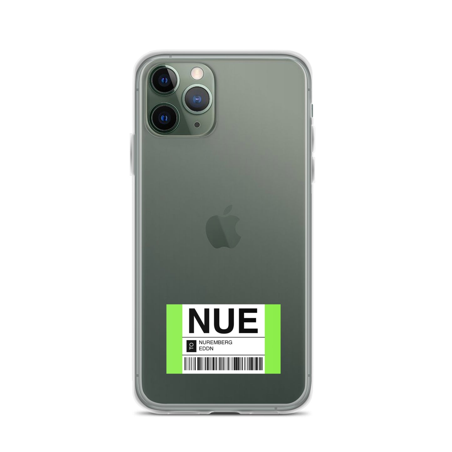 iPhone Case Clear Nuremberg NUE