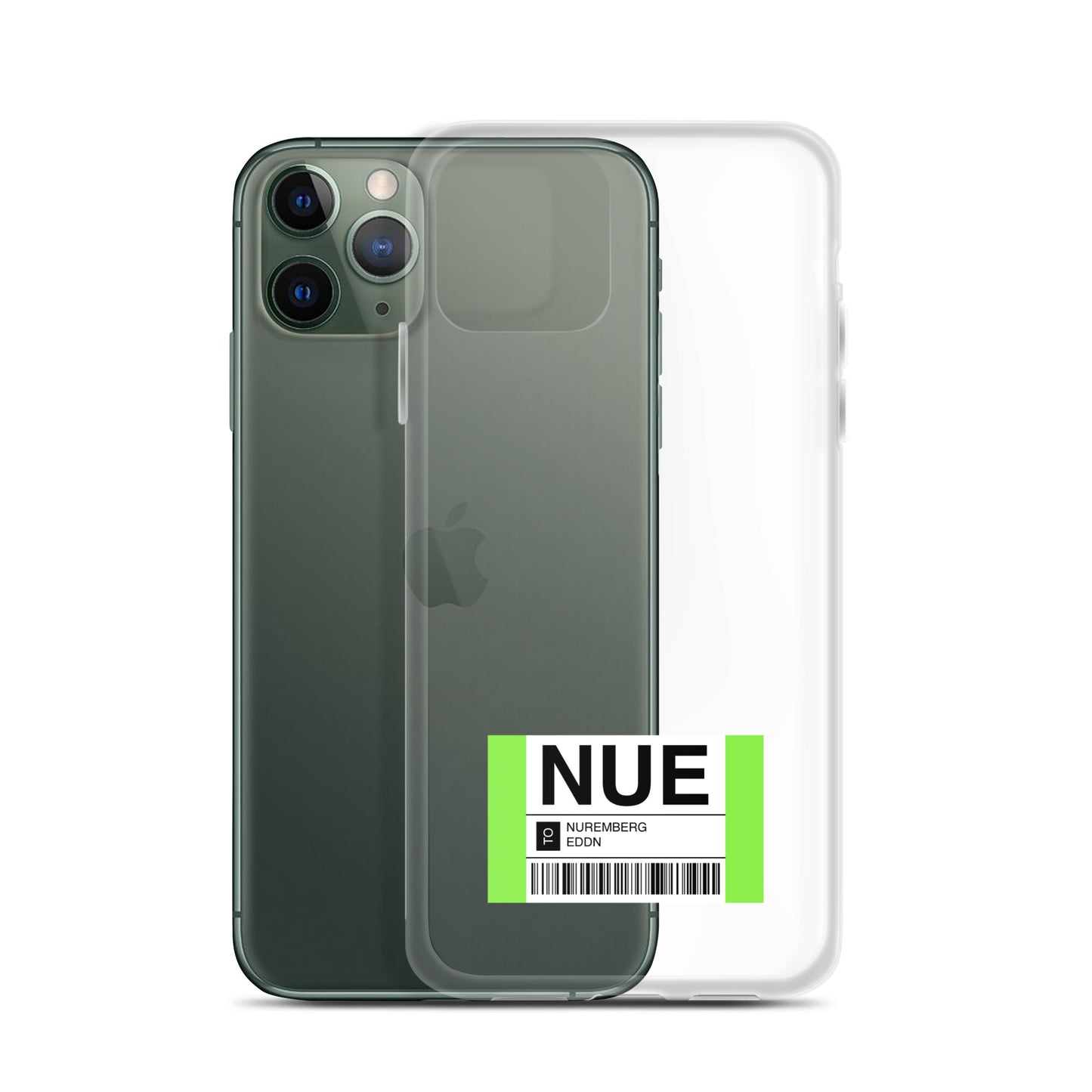 iPhone Case Clear Nuremberg NUE