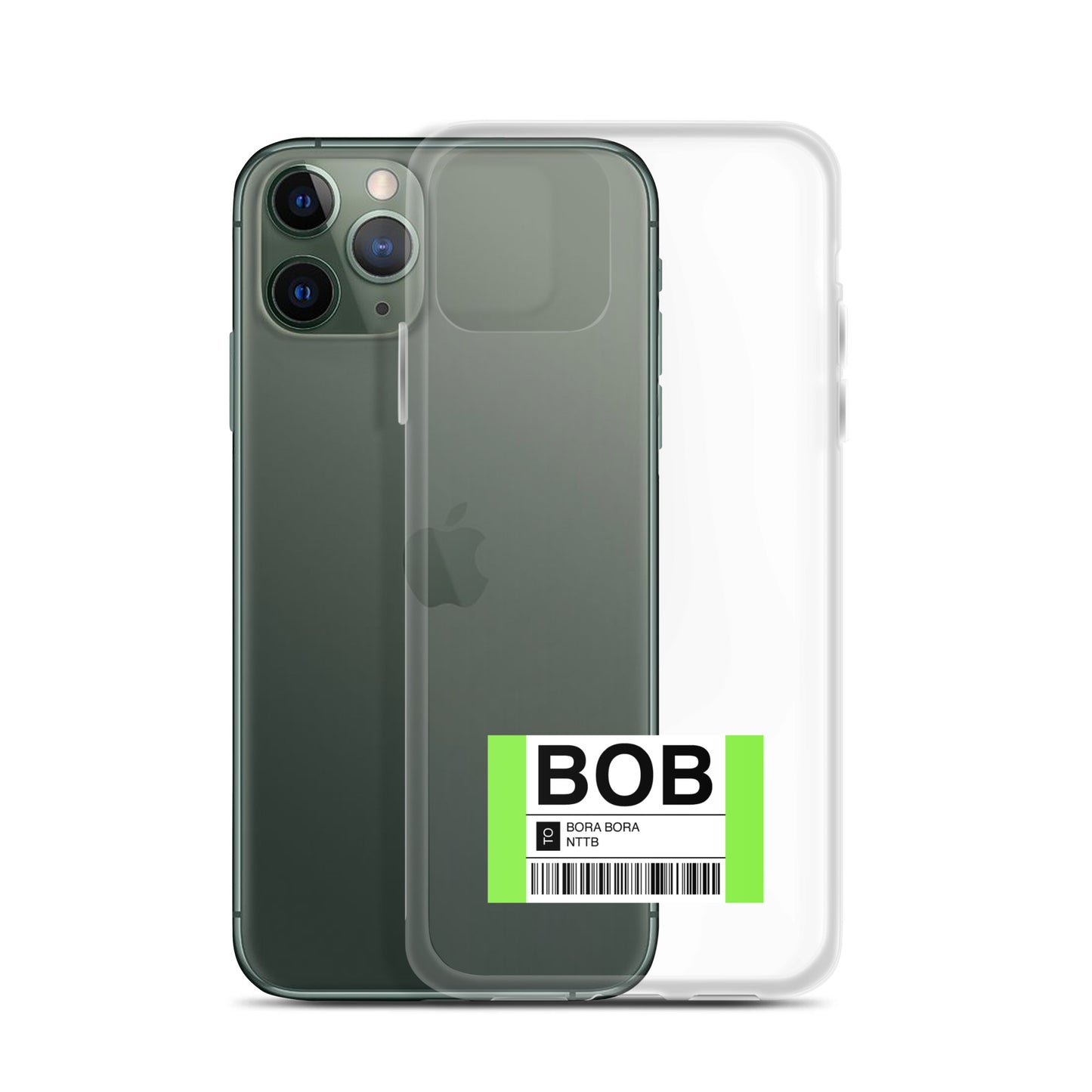 iPhone Case Clear Bora Bora BOB