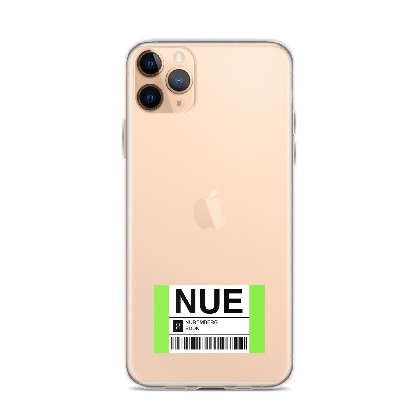 iPhone Case Clear Nuremberg NUE