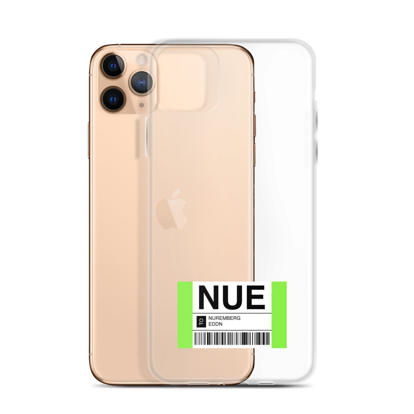 iPhone Case Clear Nuremberg NUE