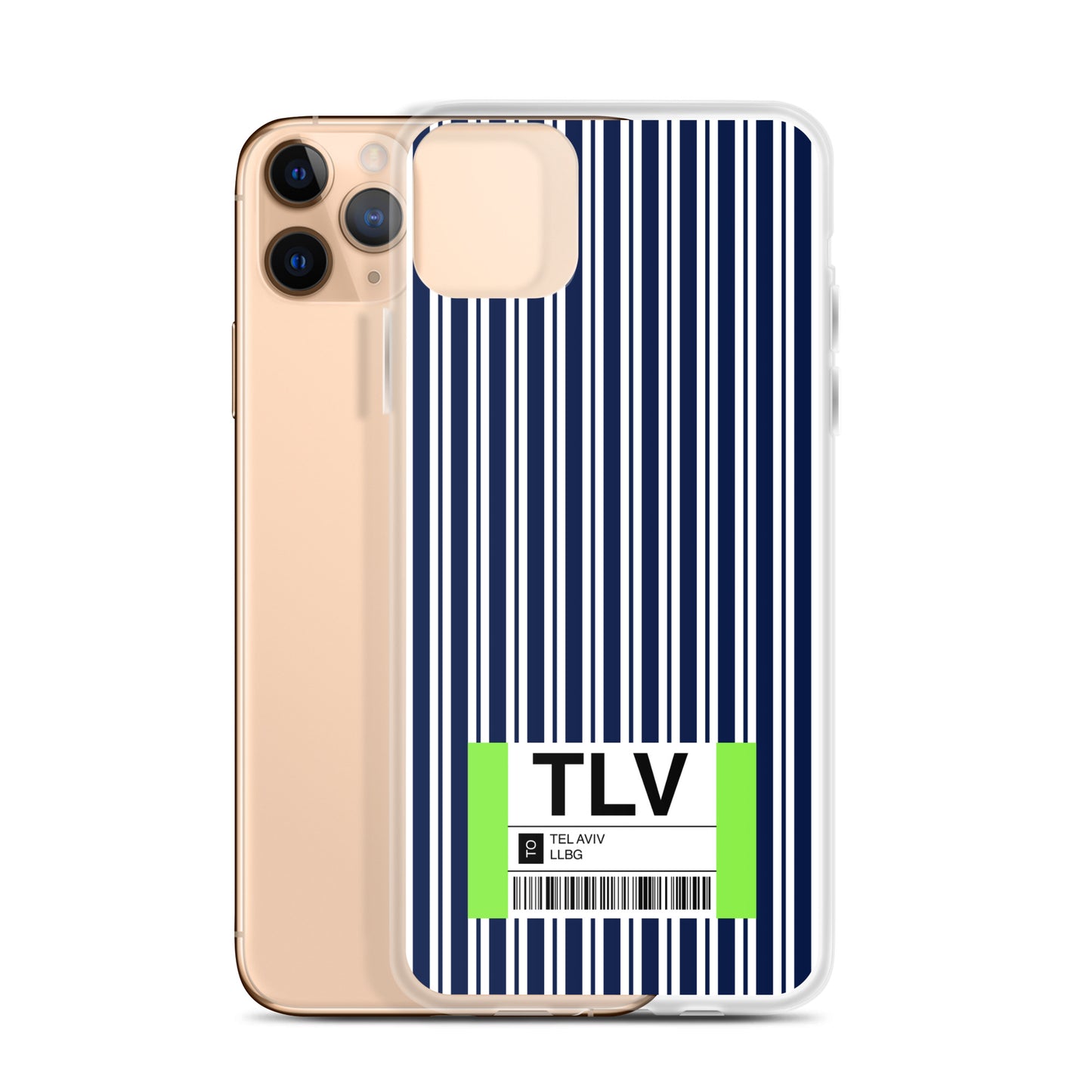 iPhone Hülle Stripes Tel Aviv TLV