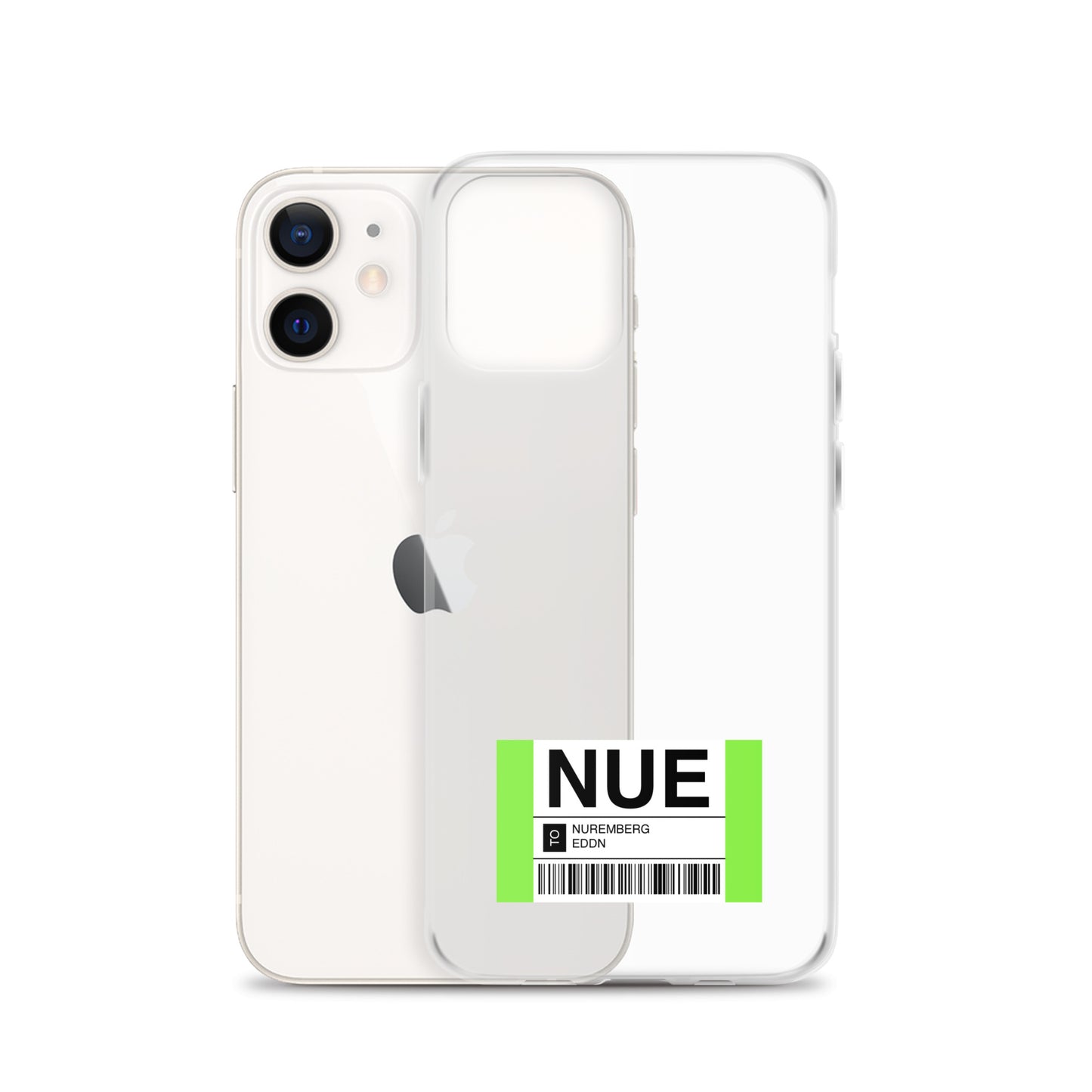 iPhone Case Clear Nuremberg NUE