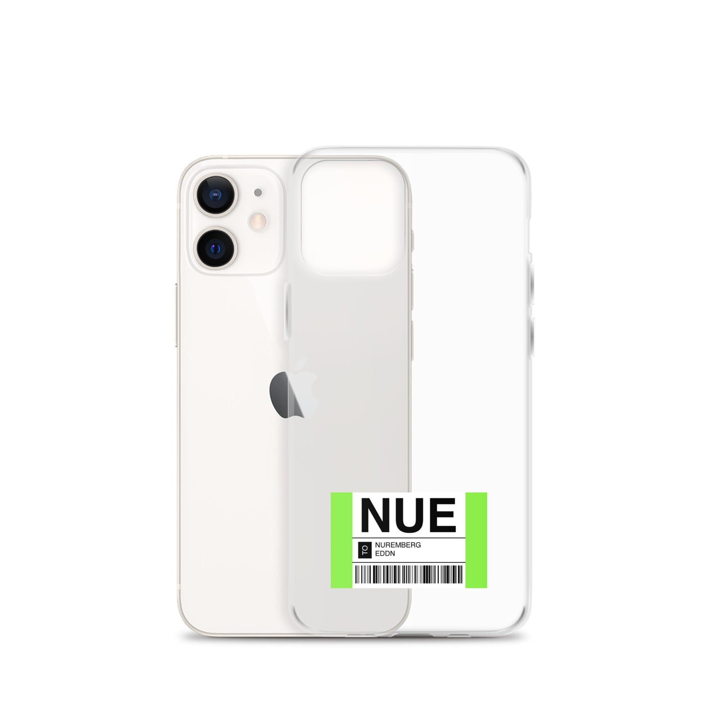 iPhone Case Clear Nuremberg NUE