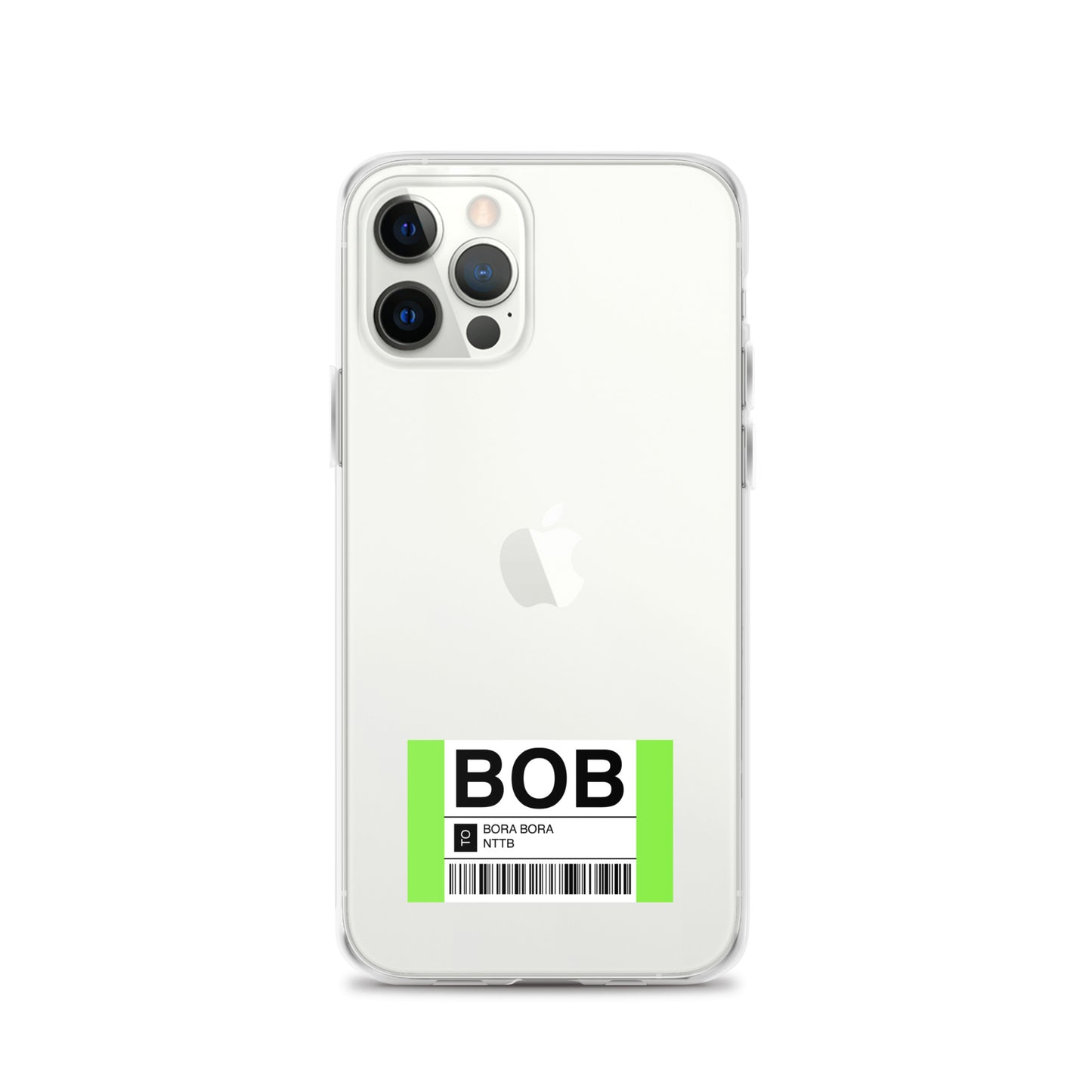 iPhone Case Clear Bora Bora BOB