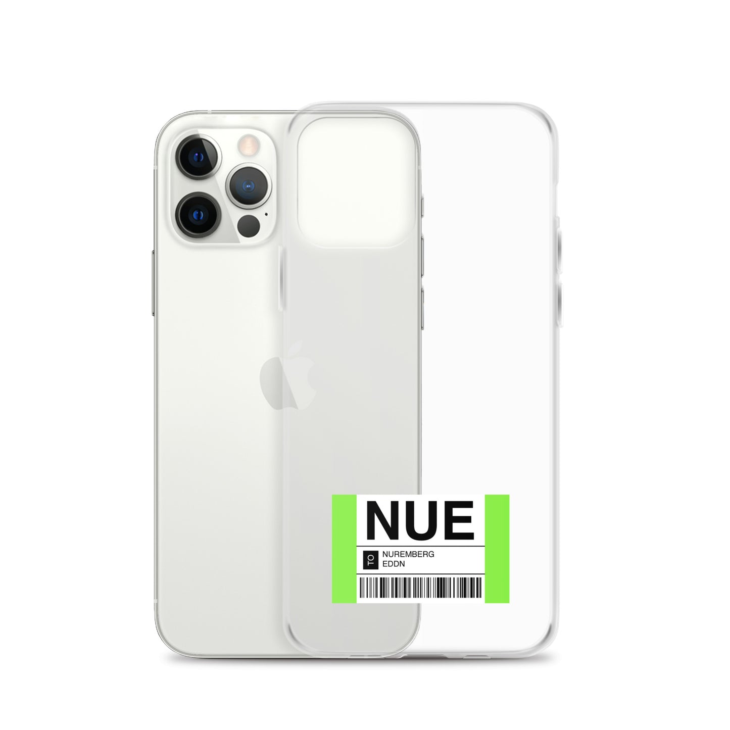 iPhone Case Clear Nuremberg NUE