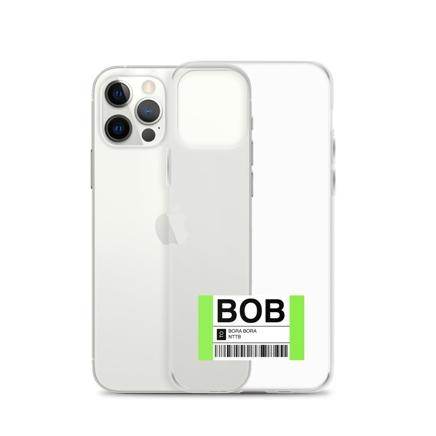 iPhone Case Clear Bora Bora BOB