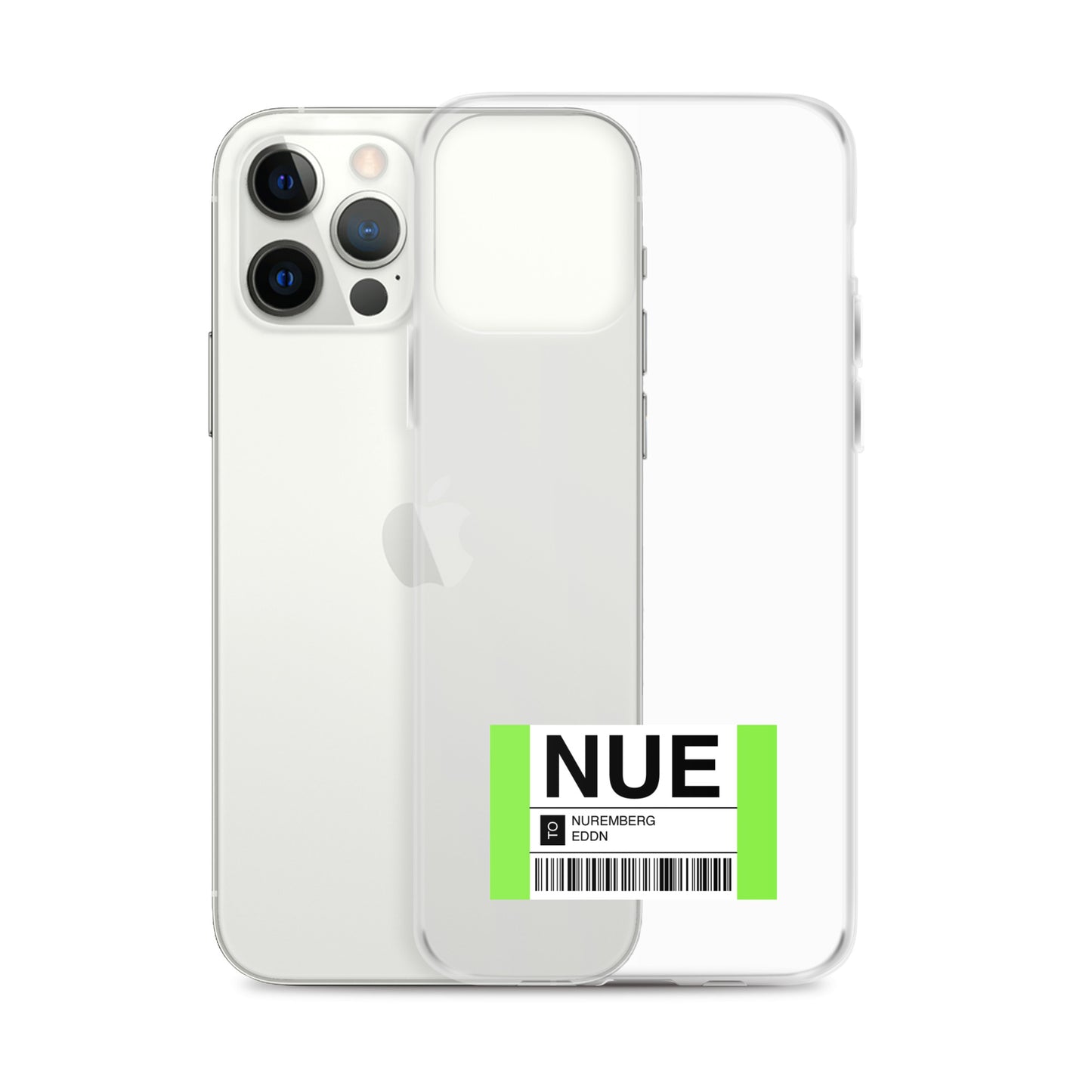 iPhone Case Clear Nuremberg NUE