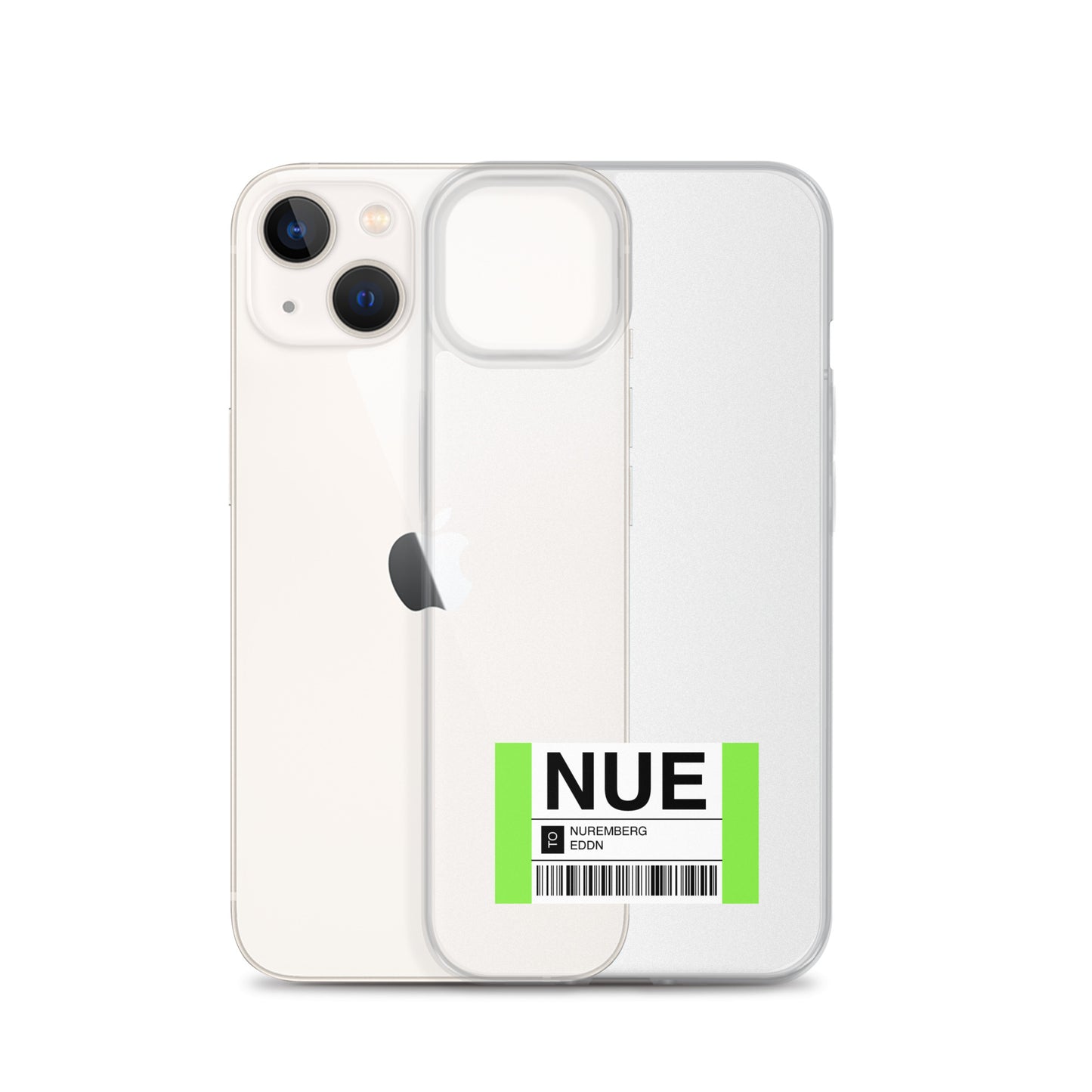 iPhone Case Clear Nuremberg NUE