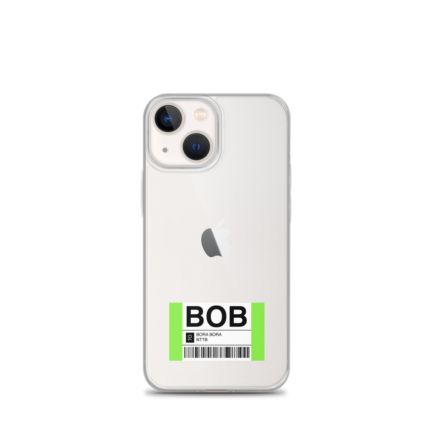 iPhone Case Clear Bora Bora BOB