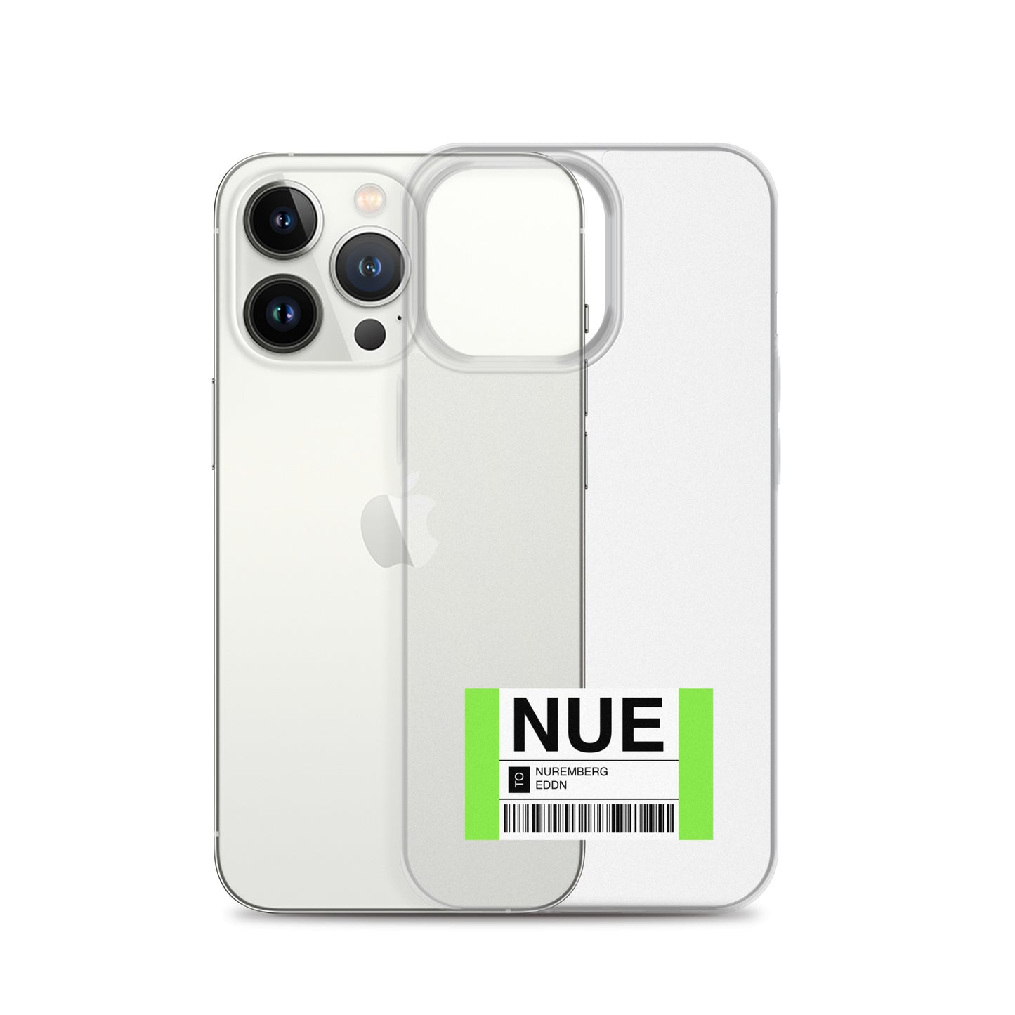 iPhone Case Clear Nuremberg NUE