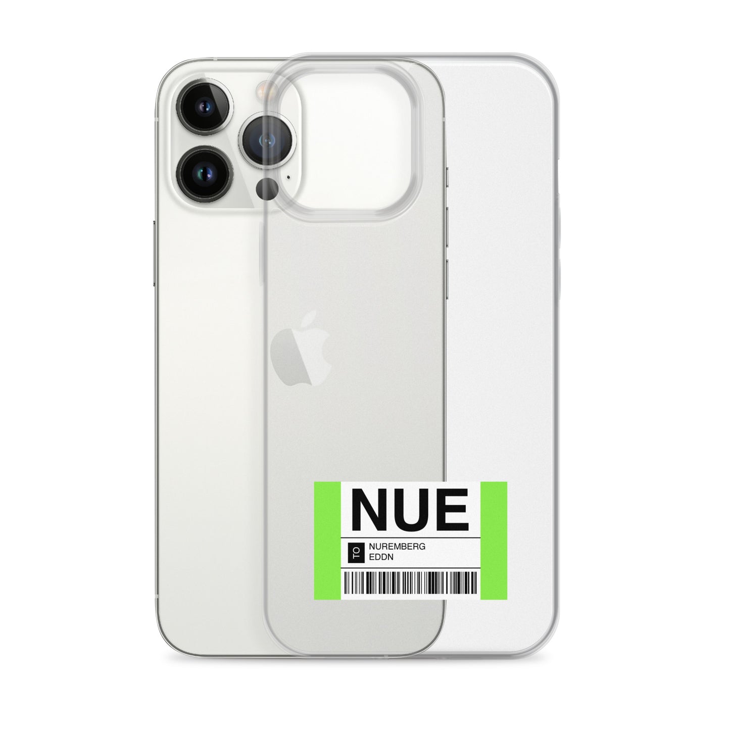 iPhone Case Clear Nuremberg NUE