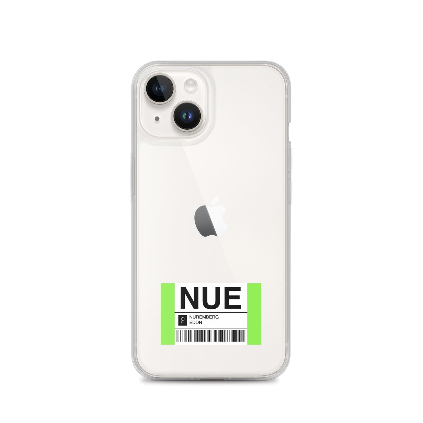 iPhone Case Clear Nuremberg NUE