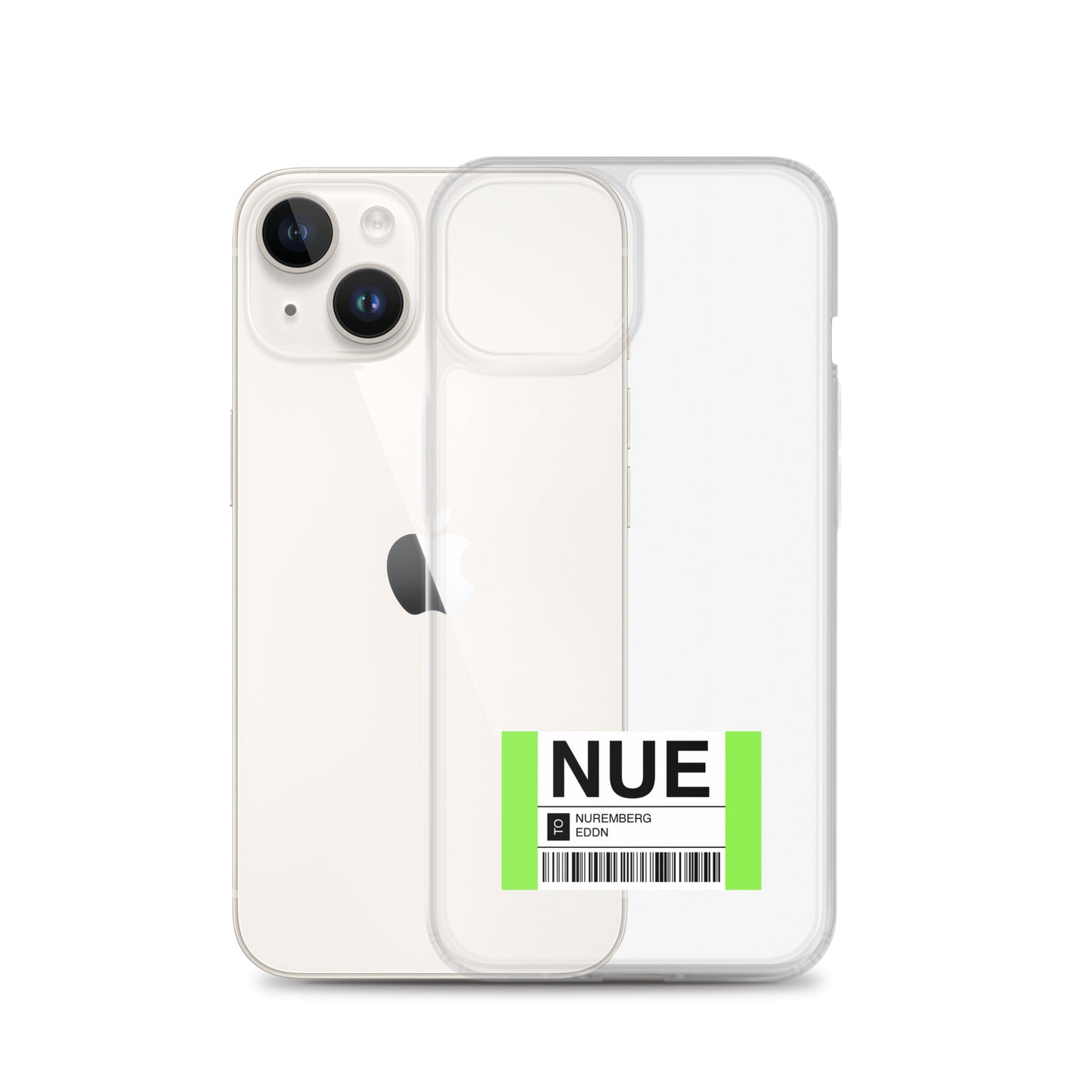 iPhone Case Clear Nuremberg NUE